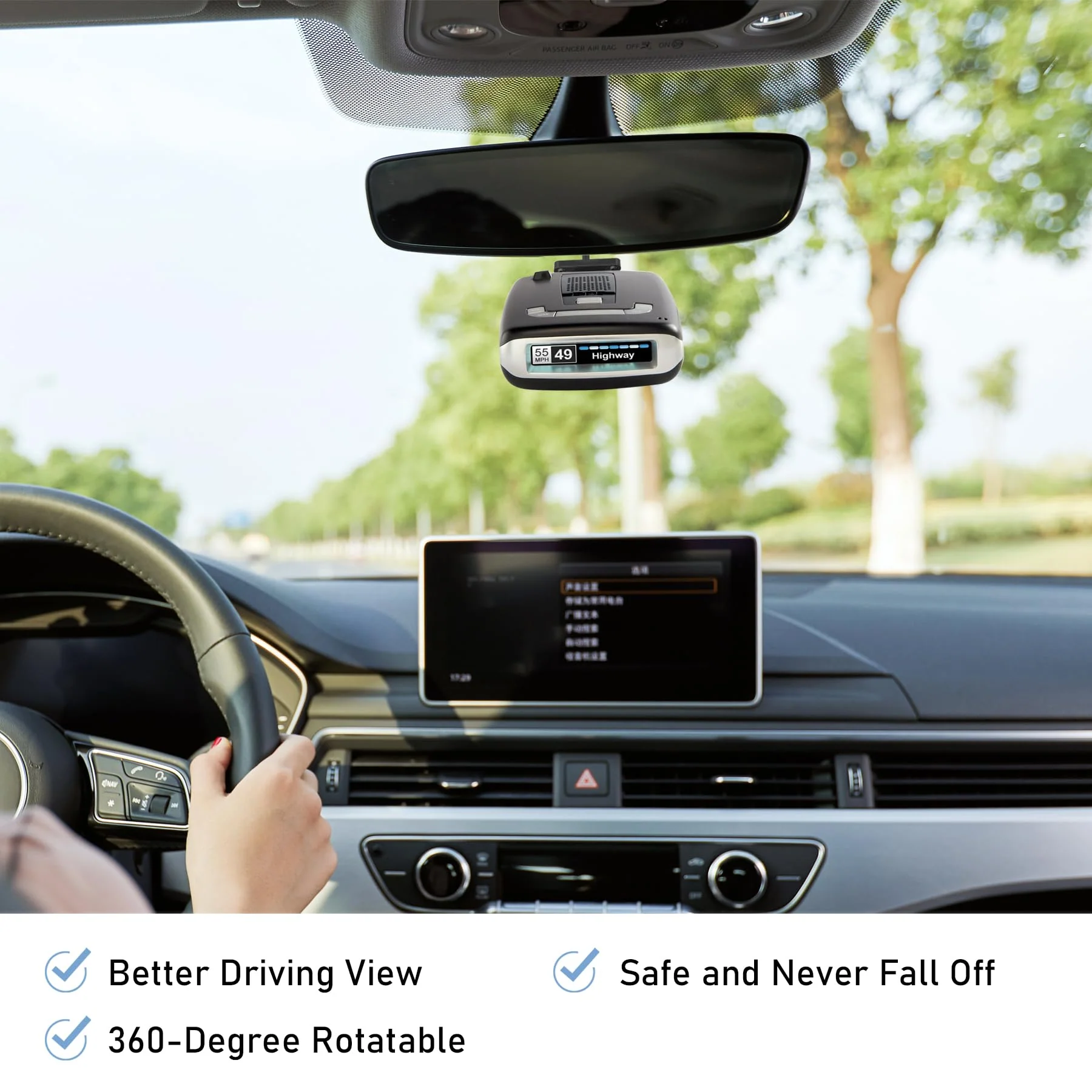 Radar Mount Mirror Mount Bracket for Escort MAX,MAX2,Older(2015-2019) MAX 360 Radar Detector（Not for 2020 Max360 or MAX360C） - Image 7