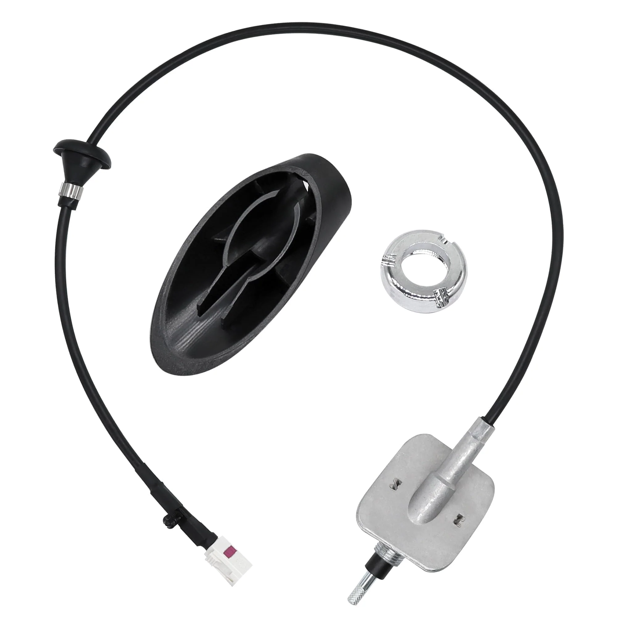 Radio Antenna Base Assembly Cable with Adapter Cover Compatible with Dodge Ram 1500 2500 3500 4500 5500 2009-2021 Replace ‎5064394AG 5064395AE 5064394AH - Image 8
