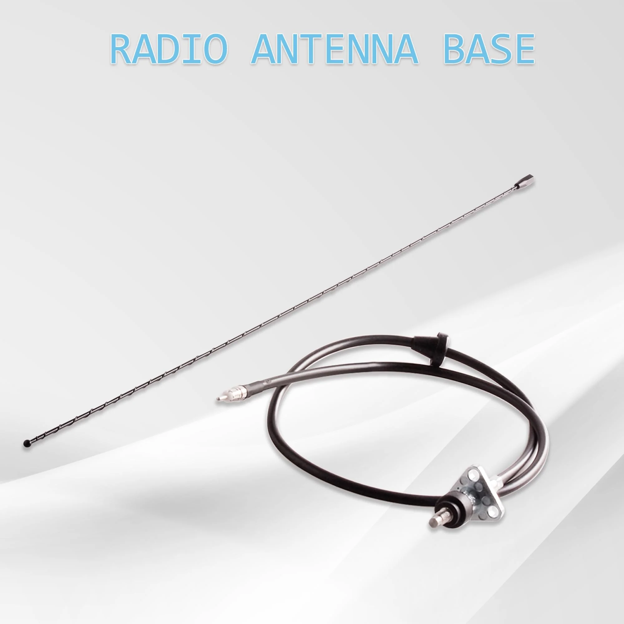 Radio Antenna Base Assembly Compatible with 2002-2006 Cadillac Escalade, 1999-2007 Chevy Avalanche Silverado Suburban Tahoe, 1999-2007 GMC Sierra Yukon, Replace# 15829166 - Image 7