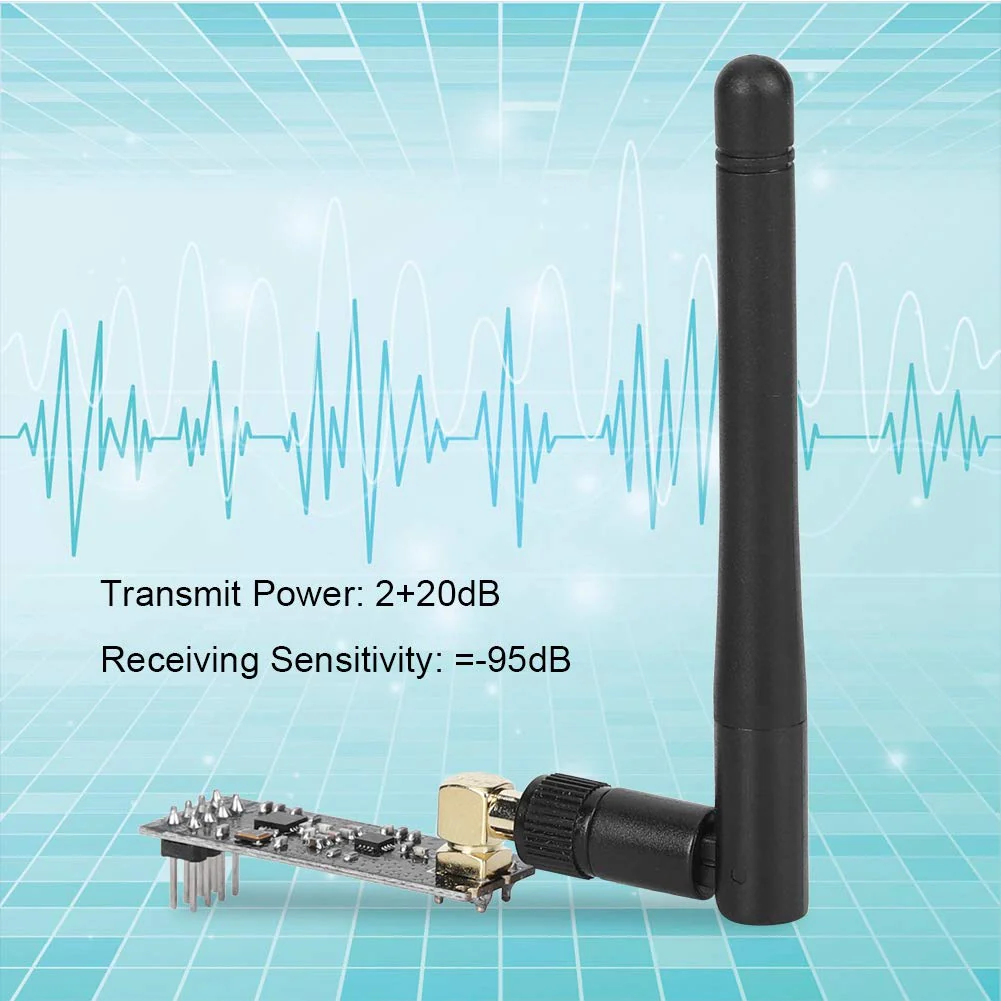 Radio Transceiver Module, Electrical Accessory for Radio Modules NRF24L01 + Power Amplifier + LNA for 1100 Metres, Radio Module NRF24L01 + PA + LNA - Image 3