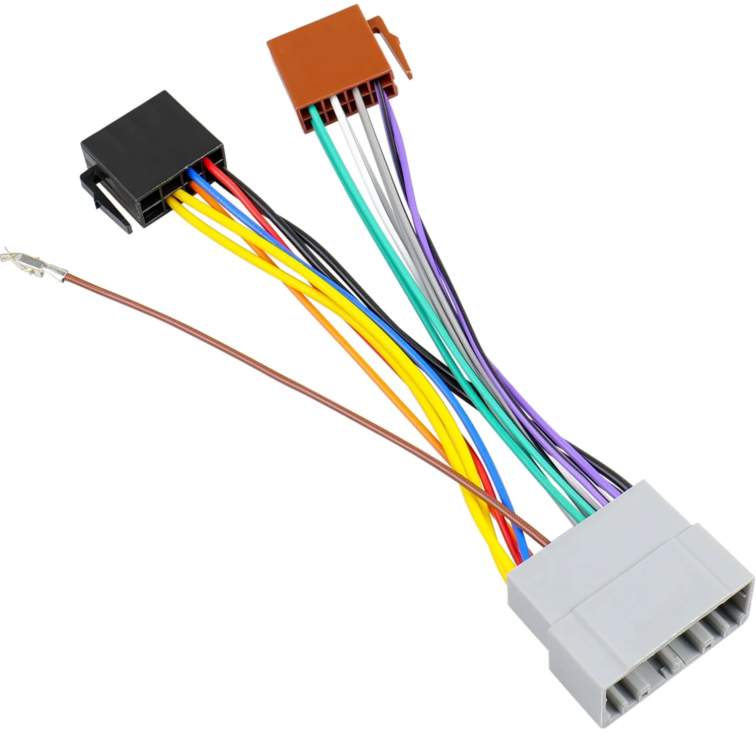 Radio Wiring Harness Adapter Compatible with Dodge Ram Caravan Charger Jeep Wrangler Commander Chrysler Voyager Sebring 22Pin Car Stereo Wire Connector - Image 7