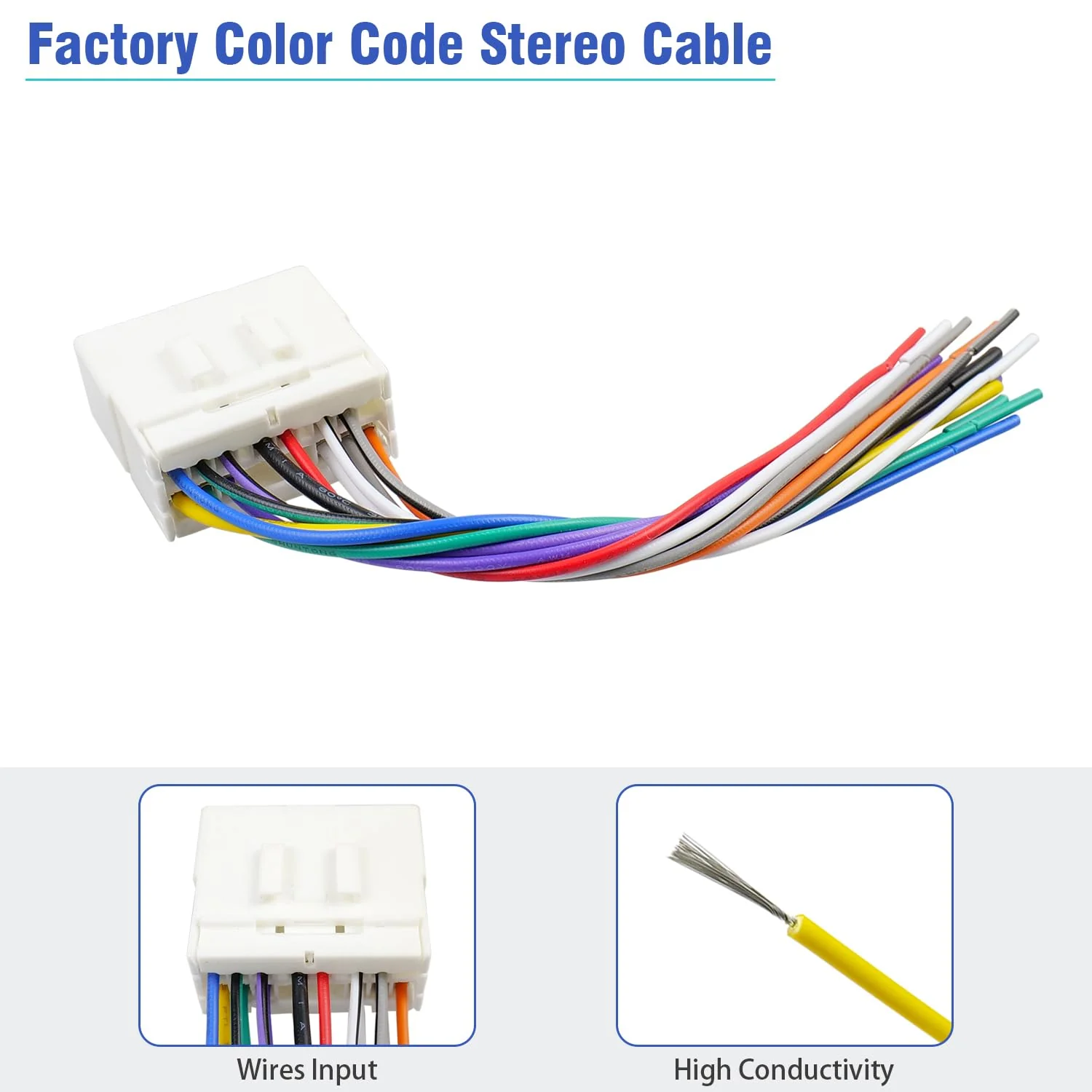 Radio Wiring Harness Adapter for Subaru, 14Pin Car Stereo Wire Connector Compatible with Subaru Impreza Outback Legacy Forester WRX - Image 4
