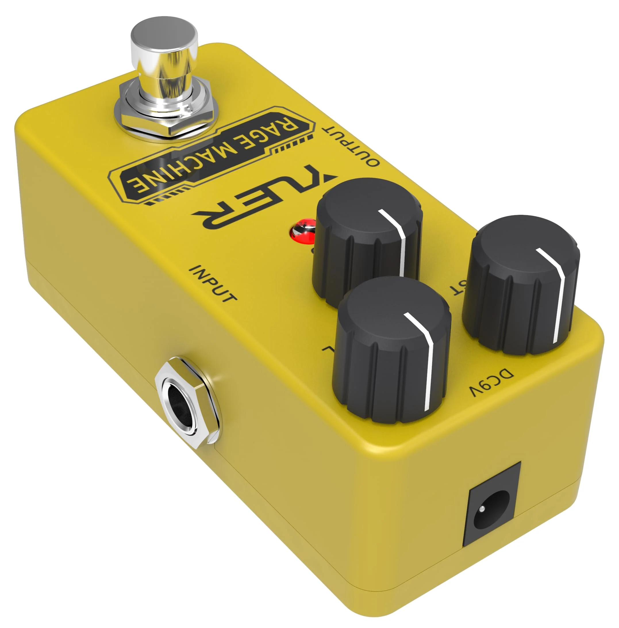 Rage Machine, Guitar Effects Pedal, Mini Single Type, True Bypass, DC 9V, for Electric Guitar and Bass - Image 3