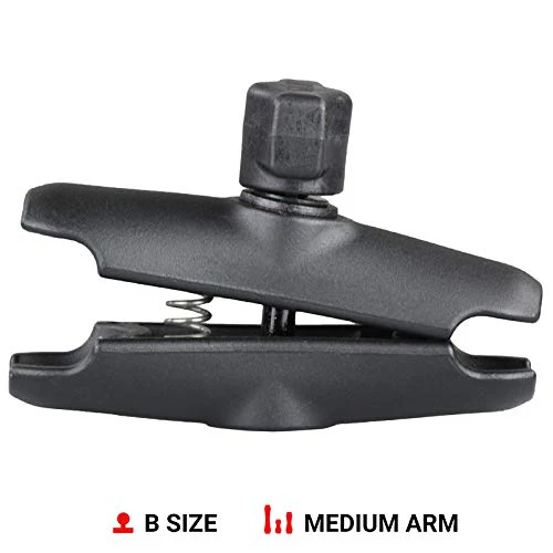 RAM Mounts RAM-B-201U Double Socket Arm (Medium) Compatible with RAM B Size 1" Ball Components Medium Arm - Image 2