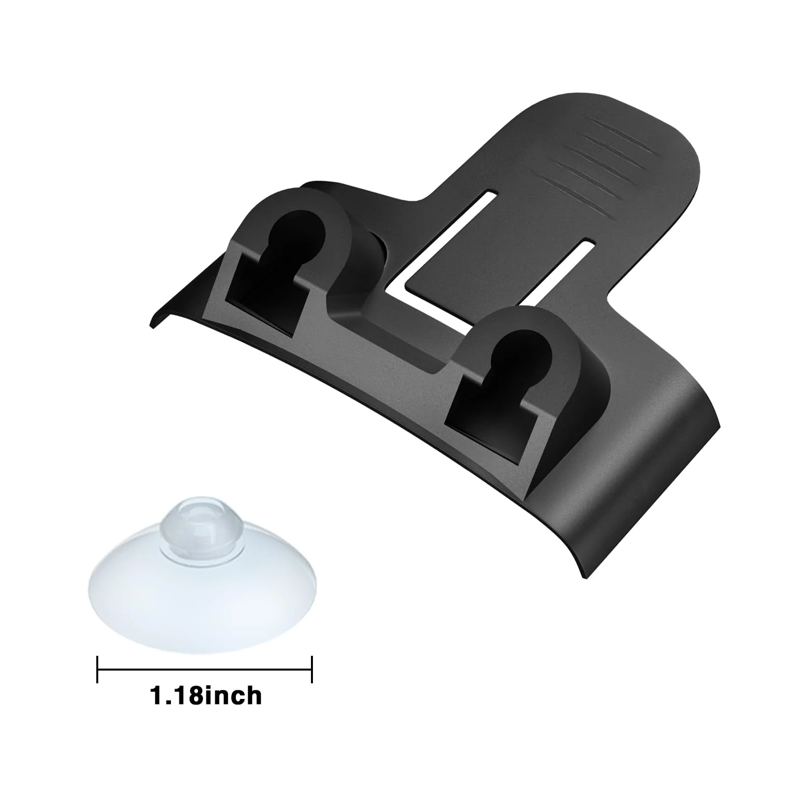 Ramtech Car Windshield Suction Cup Mount Holder Compatible with Valentine One V1 Gen1 Radar Laser Detector, WMV1K(Cradle+10 Suction Cups) - Image 2