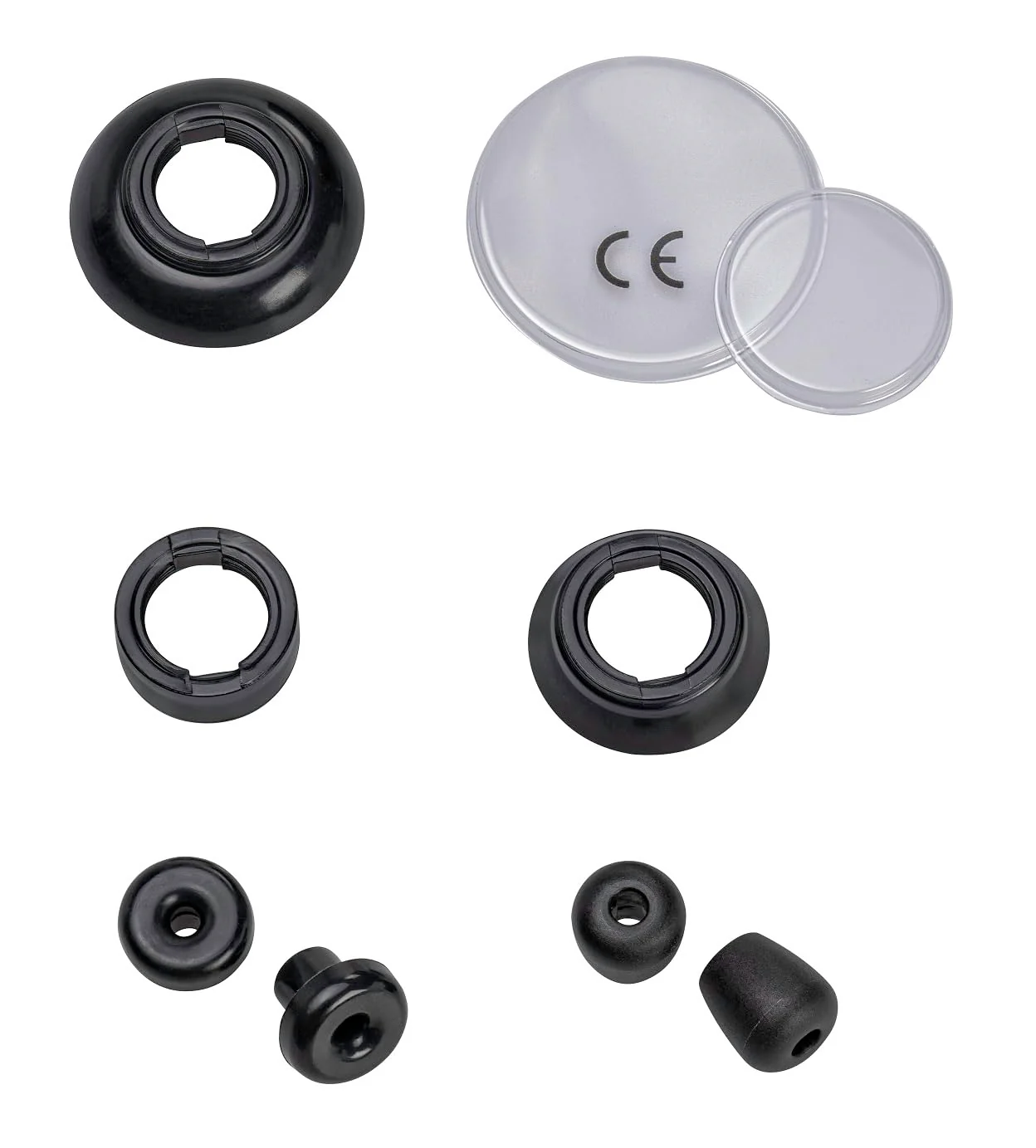 Rappaport dual head stethoscope with accessory of Medi-Inn color: Black PZN 04459008 1 Stück (1er Pack) - Image 2