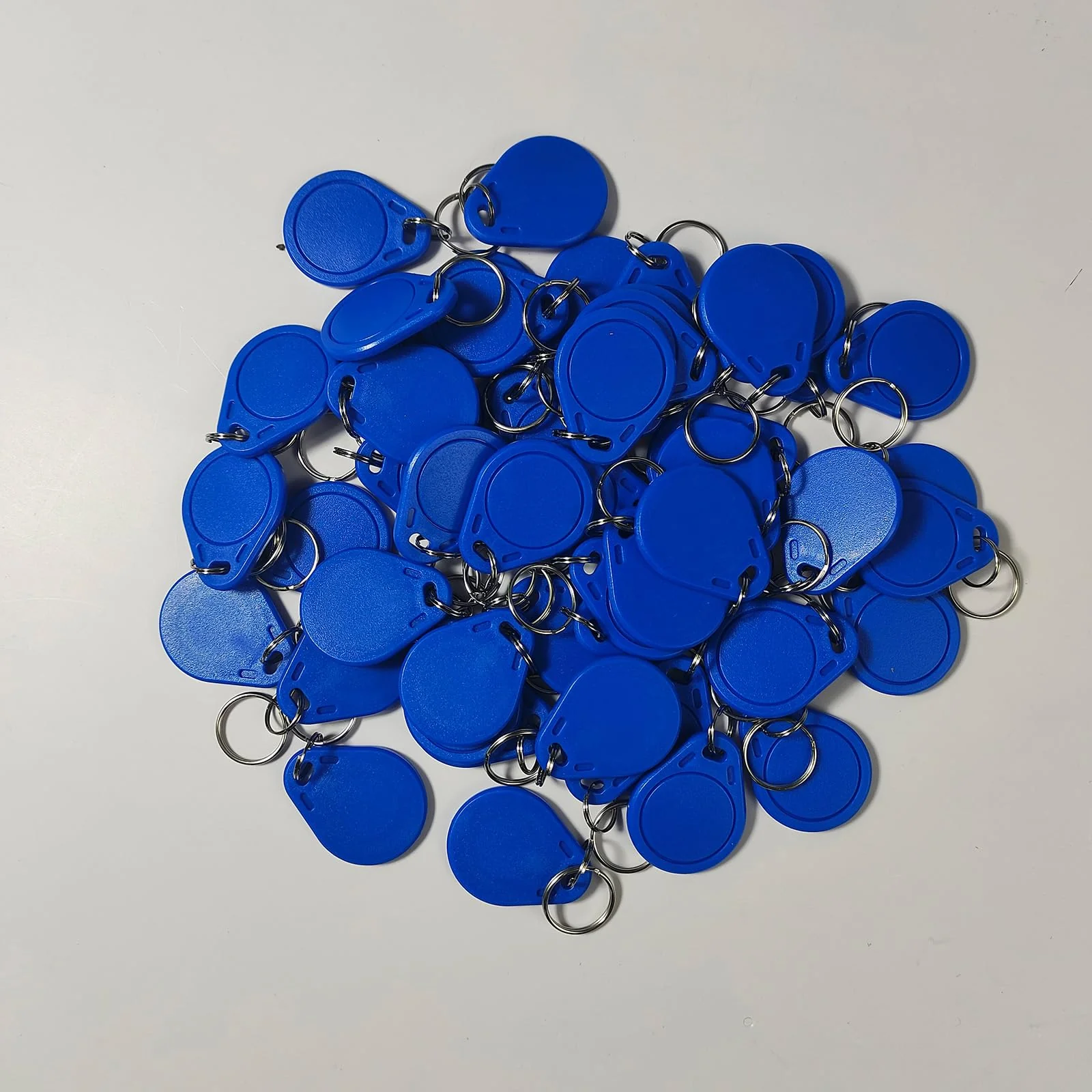 ReaIOKbii 50 x M1 Classic NFC RFID Token Waterproof ABS 13.56MH2 Blue IS014443A - Image 2