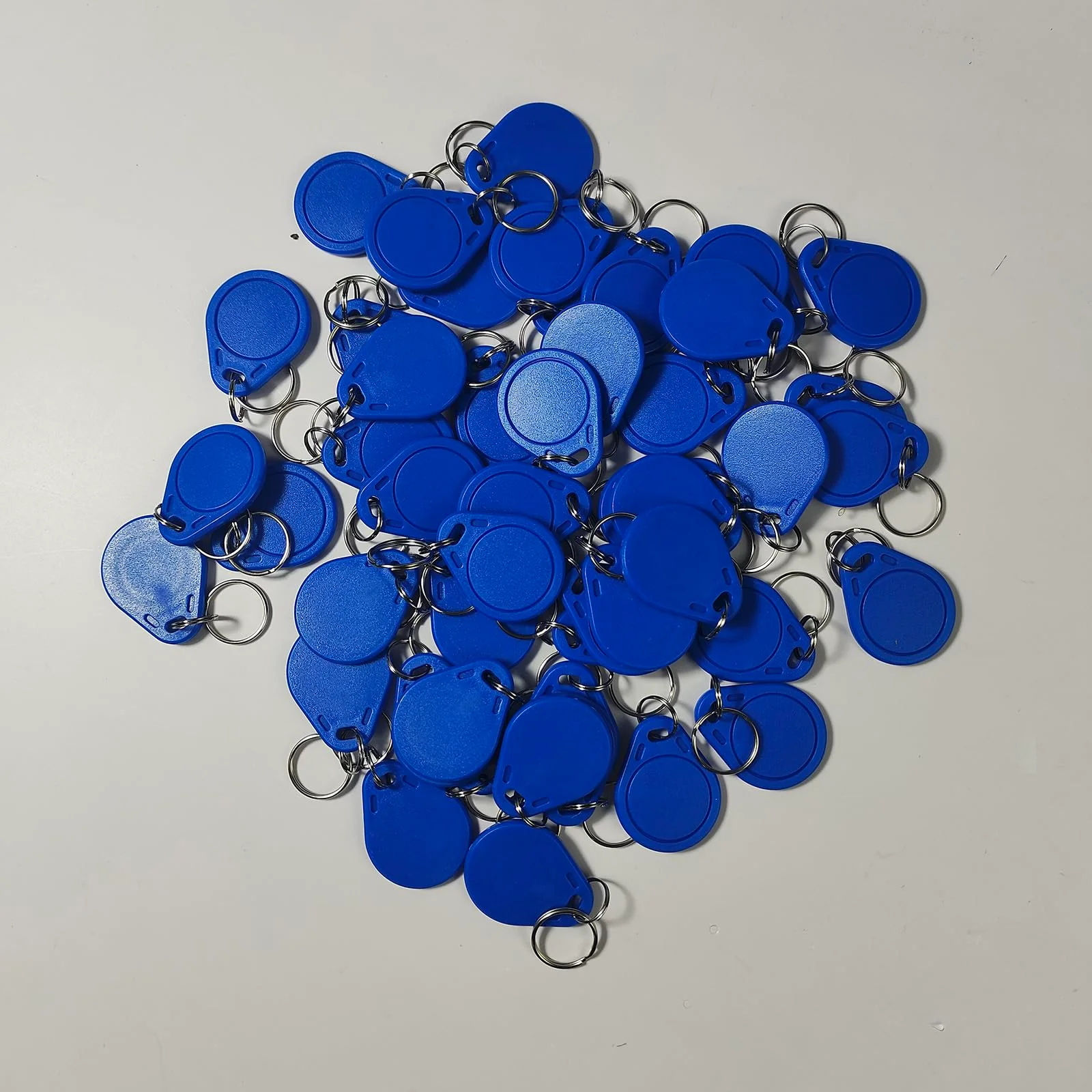 ReaIOKbii 50 x M1 Classic NFC RFID Token Waterproof ABS 13.56MH2 Blue IS014443A - Image 3