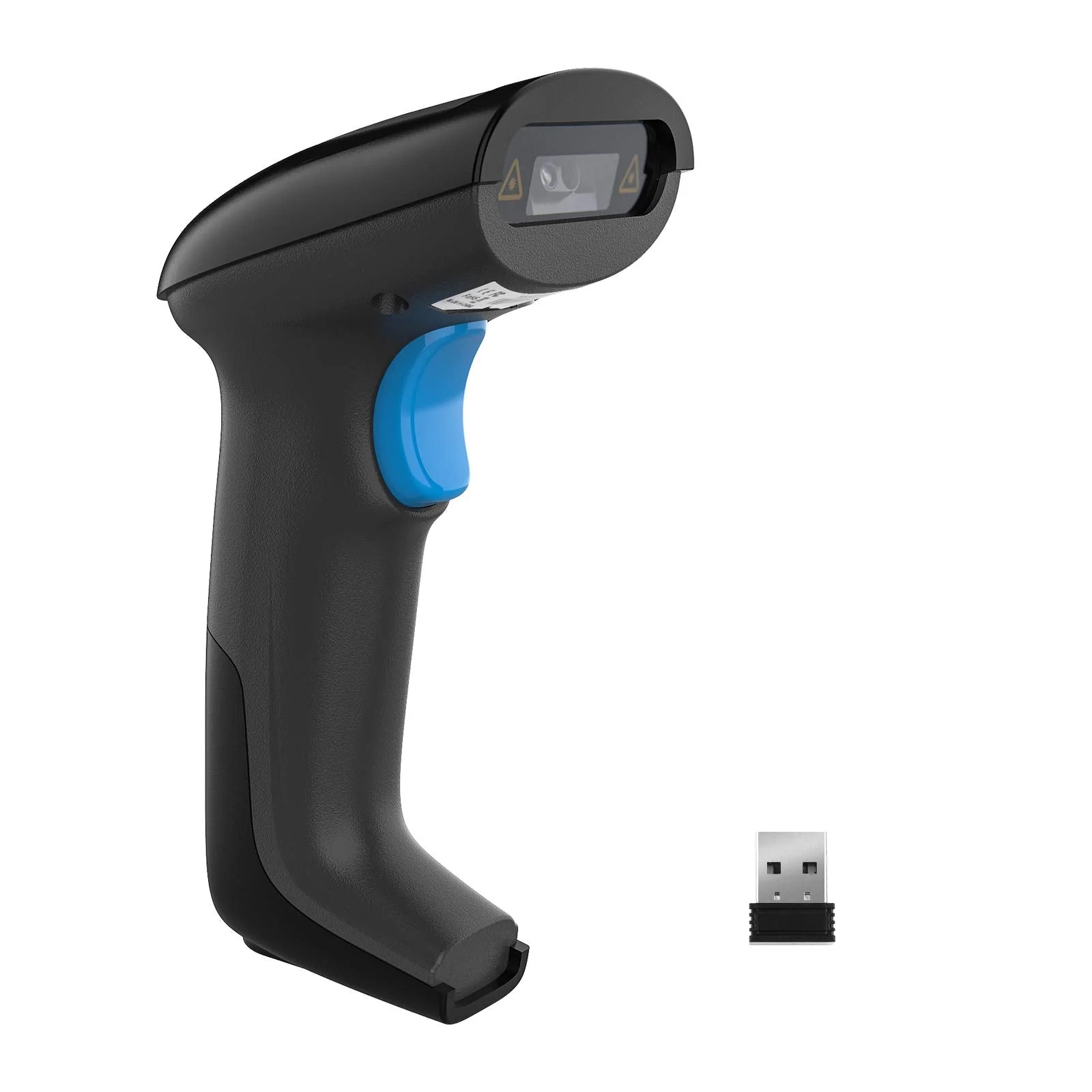 REALINN Wireless 2D QR Barcode Scanner Rechargeable Automatic Handheld Code Reader Dustproof Waterproof Shockproof Fast and Precide for Mobile Payment, Store, Supermarket, Warehouse