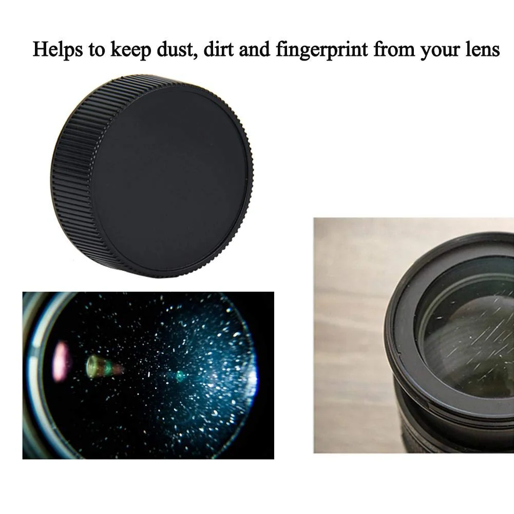 Rear Lens,Rear Lens Cover, Plastic Lens, Protective Cover, Scratch Proof, Shock-Absorbent,for M M6/7/8 LM Camera (5 Packs) - Image 2