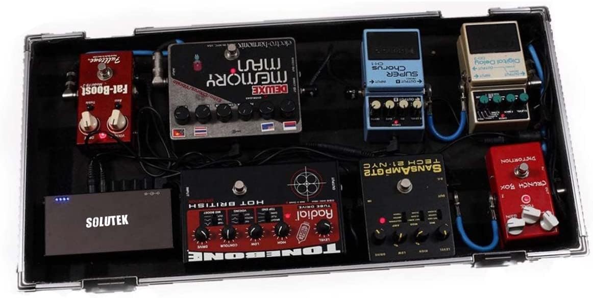 Rechargeable Guitar Pedal Power Supply | 12800 High-Current 2000mA 9V 12V 18V 5V for Pedal Board and More Devices | Compact Convenient Quiet Powerful Model PB-051 - Image 6