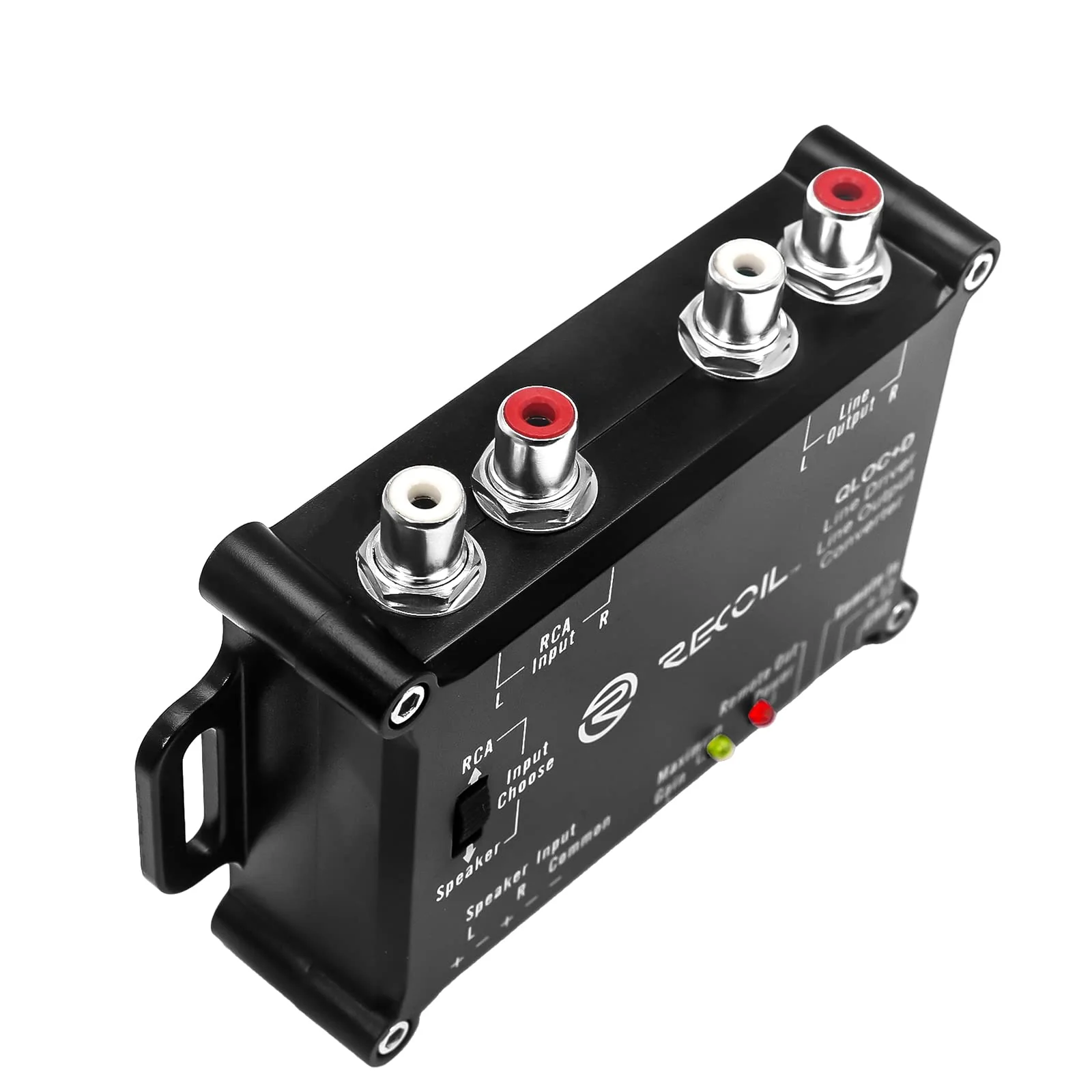 Recoil LOCD Active 2-Channel Line Output Converter Driver 2-in-1, 10V Line Output Signal with Auto Sense Remote Turn-on - Image 6