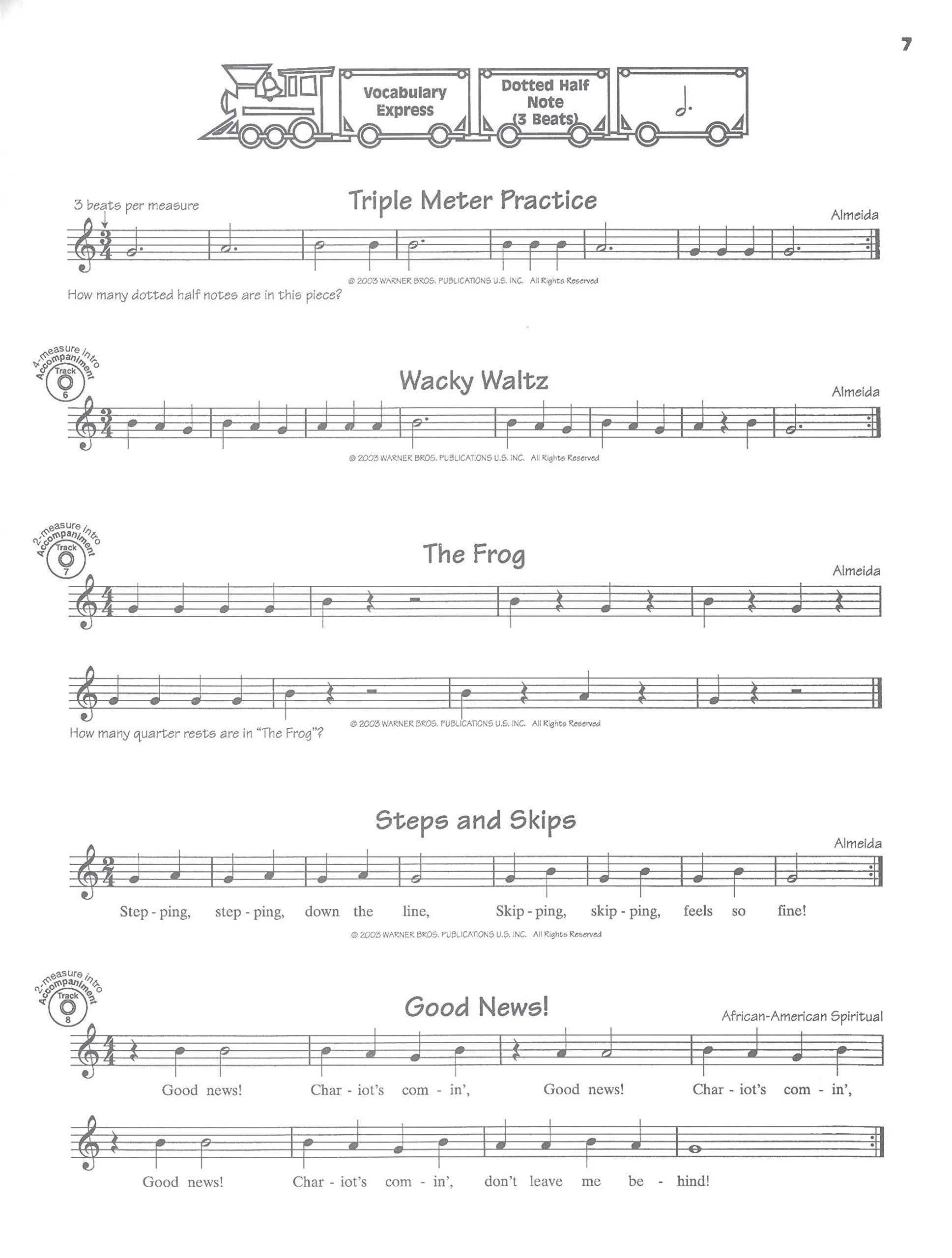 Recorder Express: Soprano Recorder Method for Classroom or Individual Use - Image 5