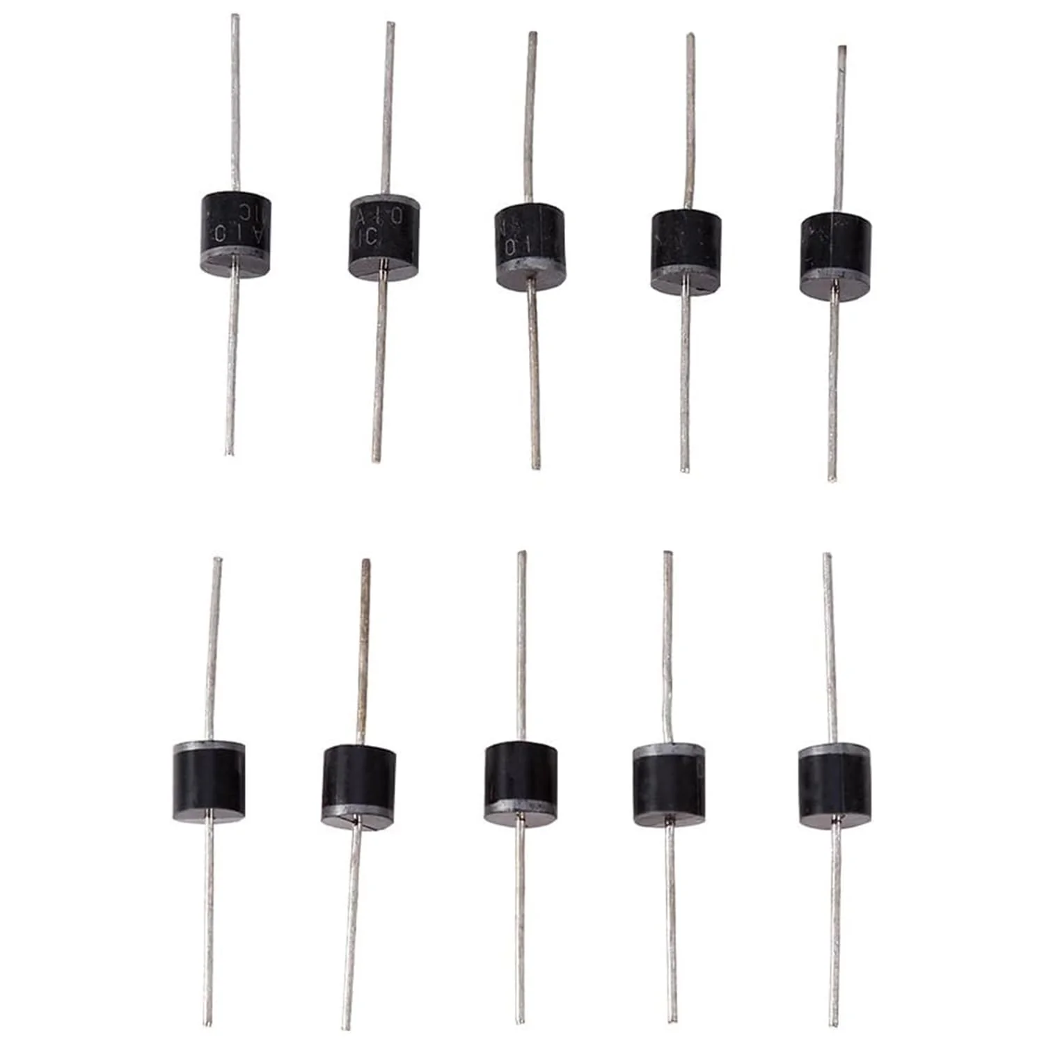 Rectifier, Blocking Diode Diode 10A, 10A10 Diode, 30 Pieces Rectifier Diodes, High Voltage Rectifier Diodes, 1000V Electronic Silicon Diodes, Schottky Diode, Electronic Silicon Diodes - Image 2