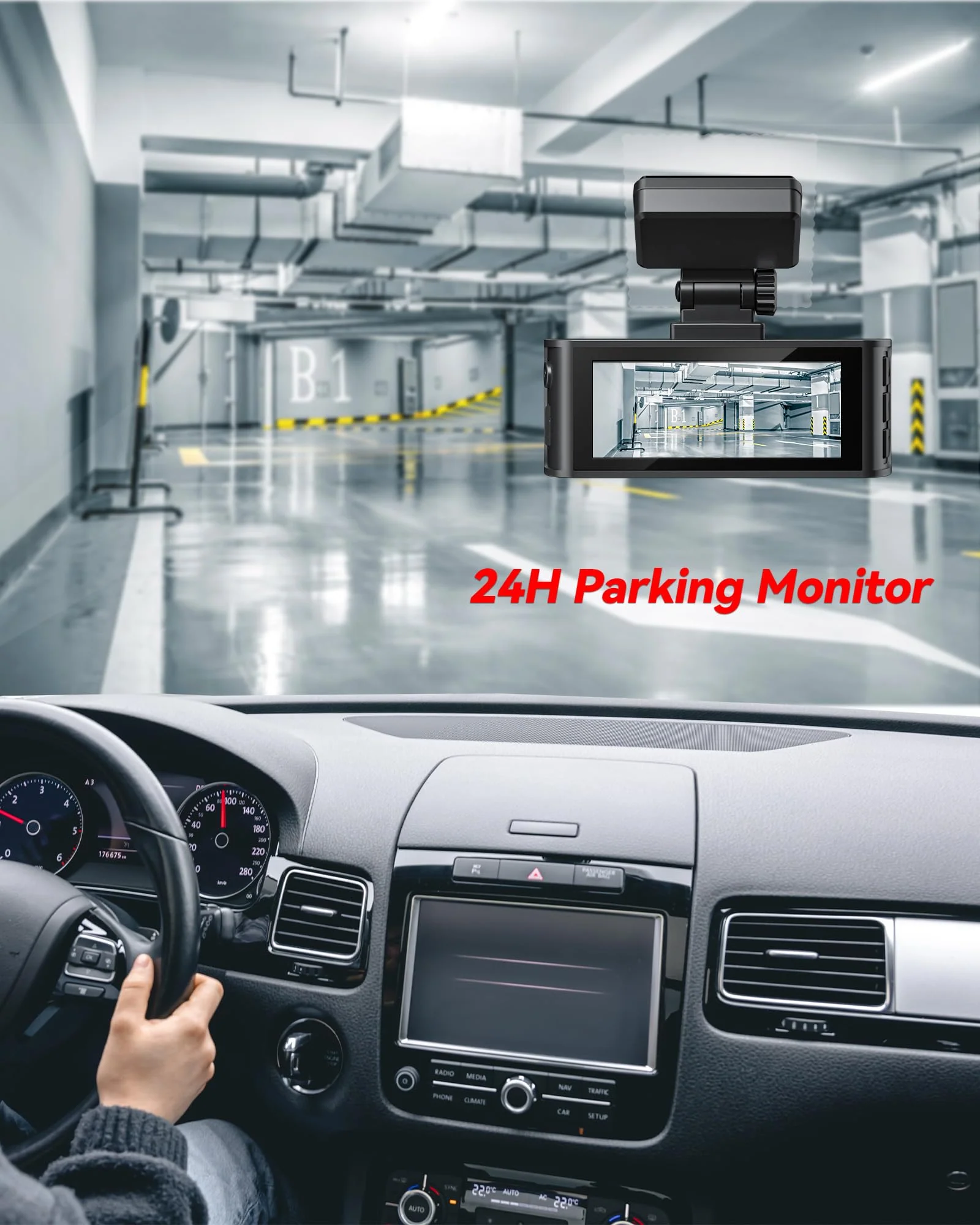 REDTIGER F7N Dash Cam Hardwire Kit, 21.3ft USB C Port Hard Wire Kit for Dashcam,Converts 12V-24V to 5V/2.5A Low Voltage Protection - Image 6