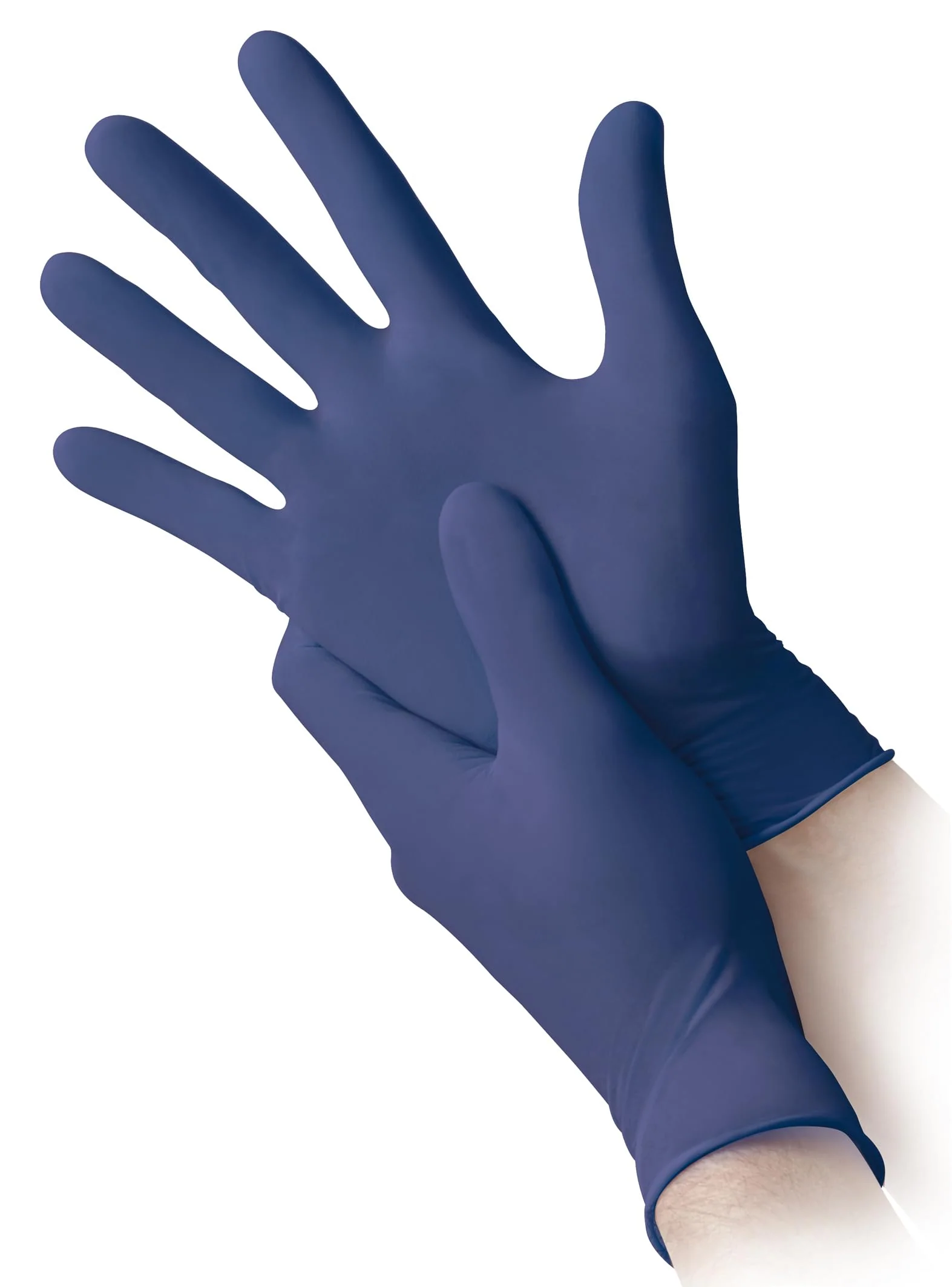 Reflexx N350/S Nitrile disposable glove, accelerator free., l - Image 4