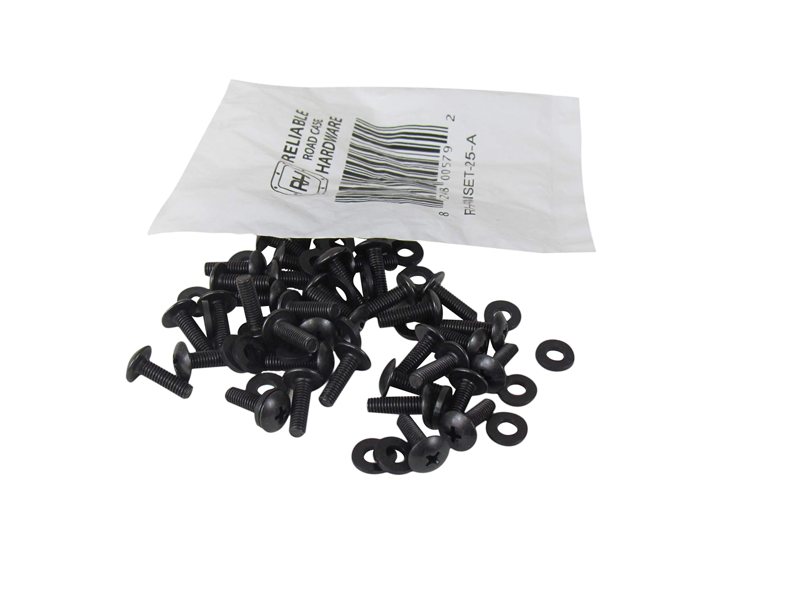 Reliable Hardware Company RH-RMSET-25-A 25 Sets of Rack Rail Screws and Washers - Image 3