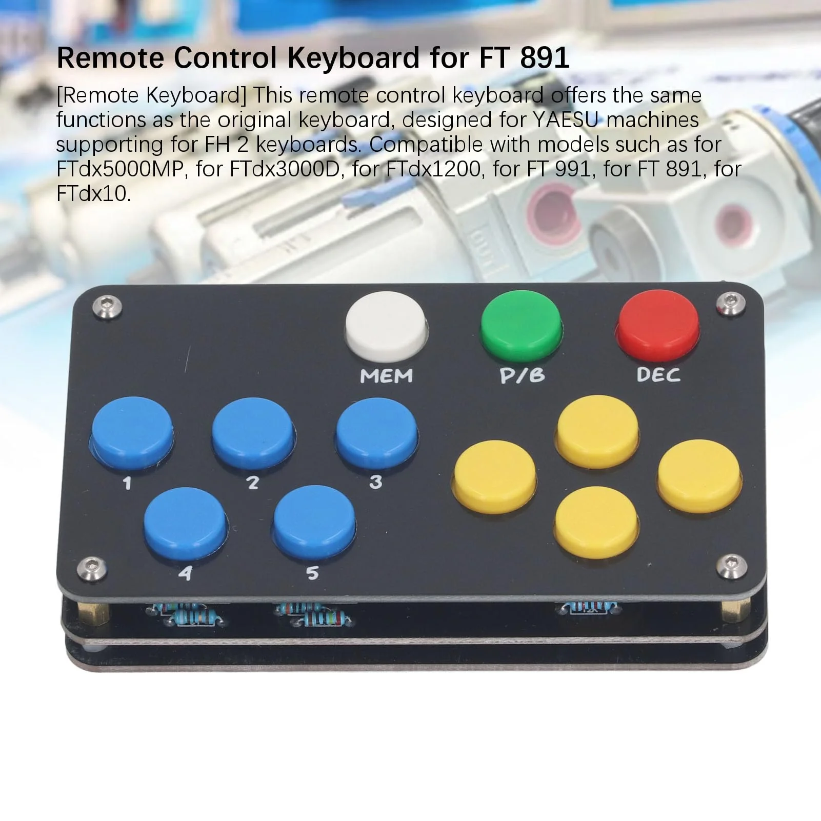 Remote Control Keypad Shortwave Radio External Keyboard Universal Compatibility for FTdx5000MP FTdx3000D FTdx1200 FT 991 FT 891 FTdx10 - Image 5