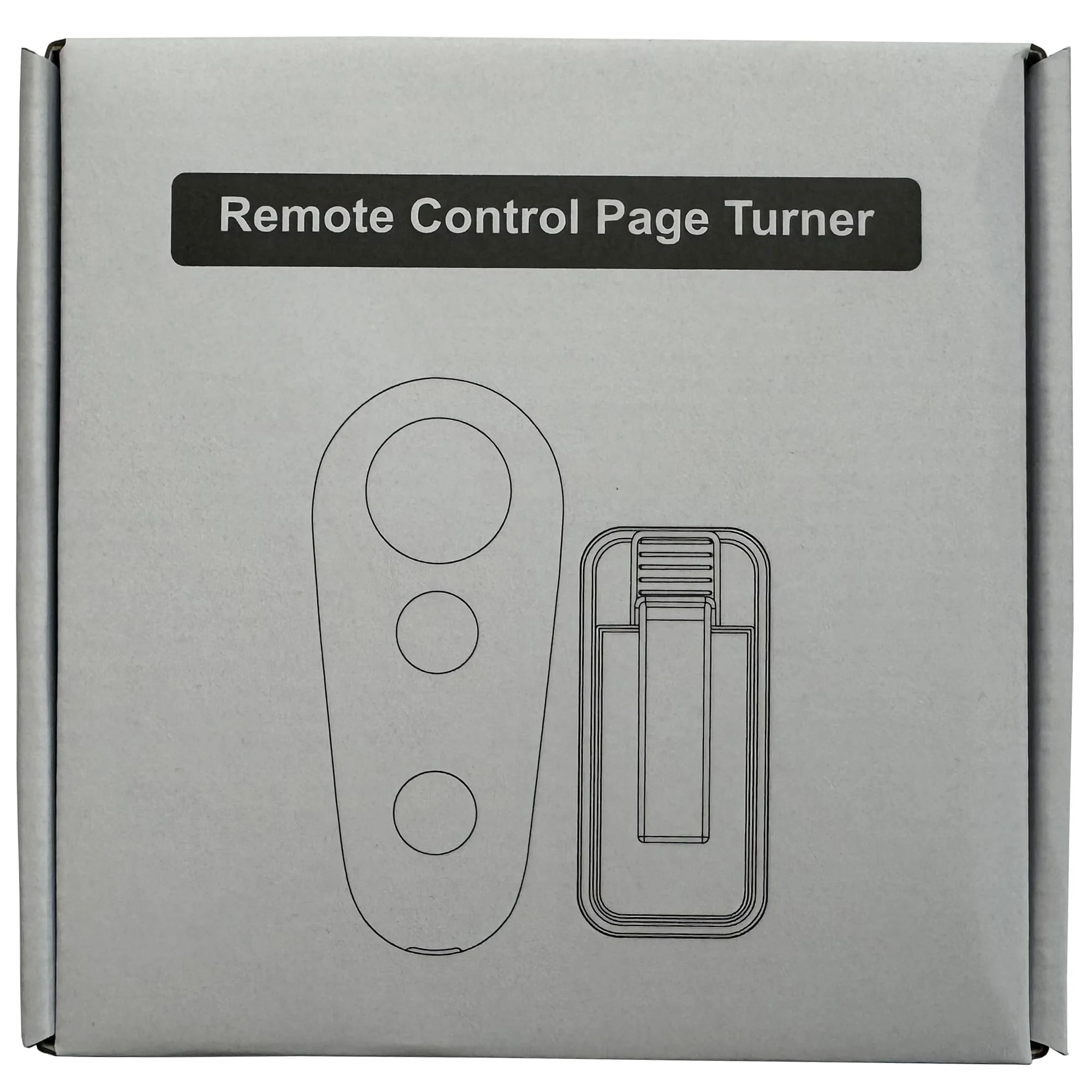 Remote Control Page Turner for Kindle Paperwhite Oasis Scribe eReaders, Page Turner Clicker for iPad Tablets Reading Novels Taking, Phone Camera Video Record Remote Triggers, Black - Image 8