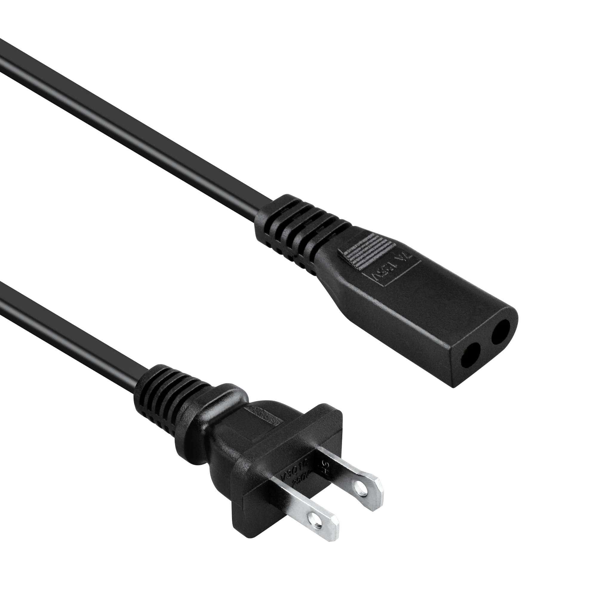 Replacement AC Power Cord Lead Cable Compatible with Jensen CD-475 Portable CD Player AM/FM Stereo Radio Power Cable - Image 2