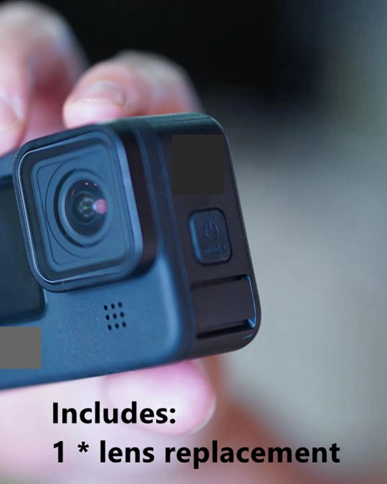 Replacement Lens for Gopro Hero 9/10/11/12/13, Camera Anti-Scratch UV Glass Lens Protective Cover Repair Parts Accessories Compatible for Gopro Hero 9 Hero 10 Hero 11 Hero 12 Hero 13 Black - Image 7
