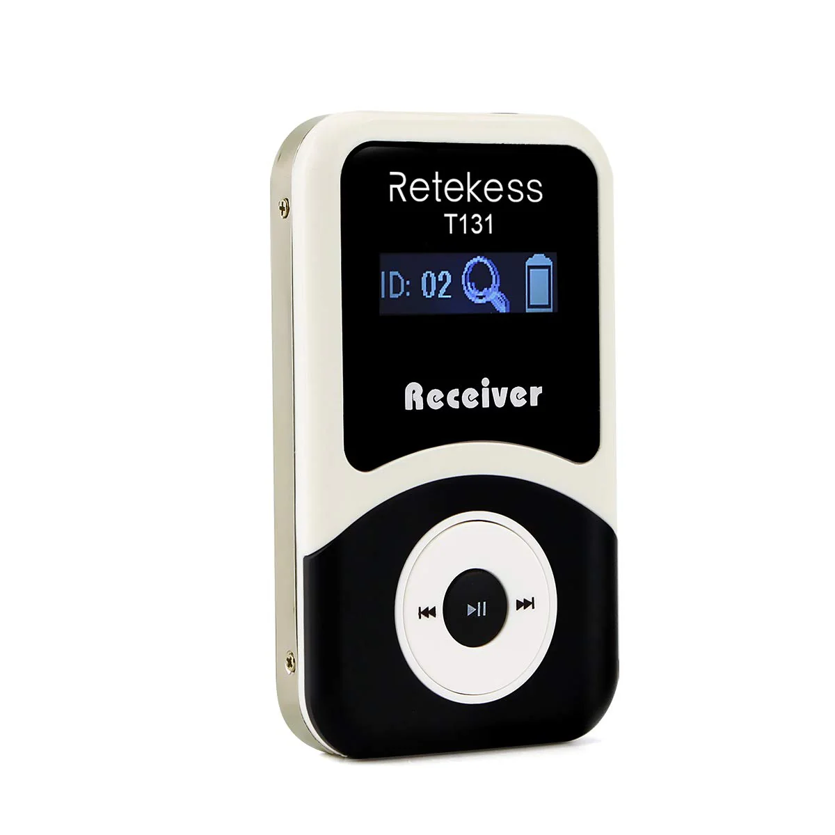 Retekess T131 Wireless Tour Guide System Receiver with 3.5mm One-Side Earphone, 99 Channels, Audio Translation System for Church School Training Court Factory (Use with T130 Transmitter) - Image 9