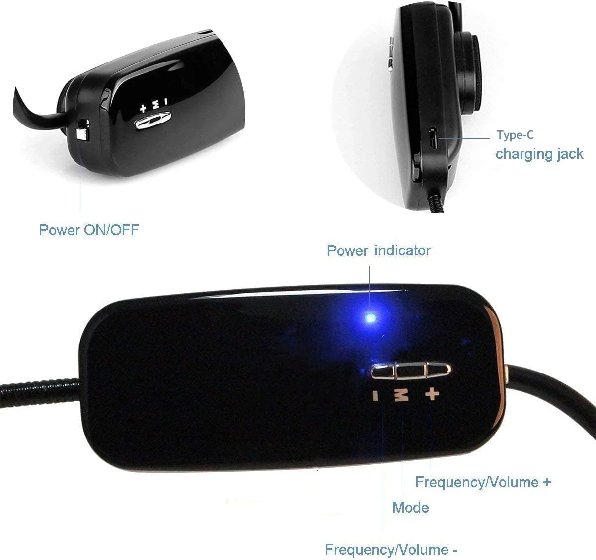 Retekess TR503 Wireless FM Microphone Headset, Hands-Free with Rechargeable Battery for Voice Amplifier, Church, Tour Guide, Teacher, Salesman, Conference, Karaoke (Black) - Image 4