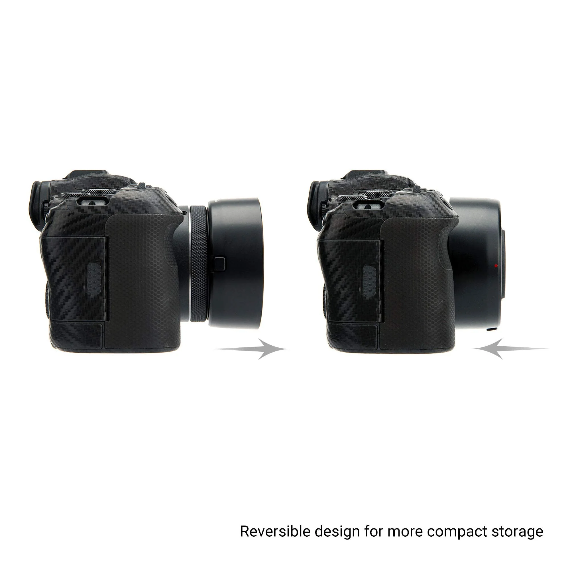 RF 50mm Lens Hood Shade for Canon RF 50mm f/1.8 STM Lens Replaces Canon ES-65B Hood with Original Design on Canon EOS R100 R50 R10 R8 R7 R6 R5 RP R Cameras Replace Canon ES-65B for RF 50mm f/1.8 STM - Image 5