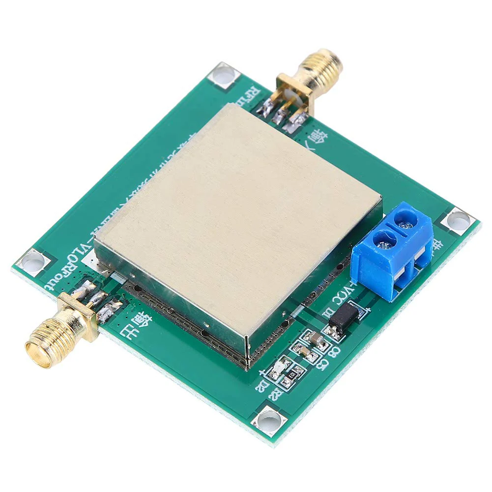 RF Amplifier, Low Noise RF Broadband Amplifier LNA (1-3000MHz Gain:20dB) 12V DC for Shortwave FM Broadcasting Remote Receiver - Image 2