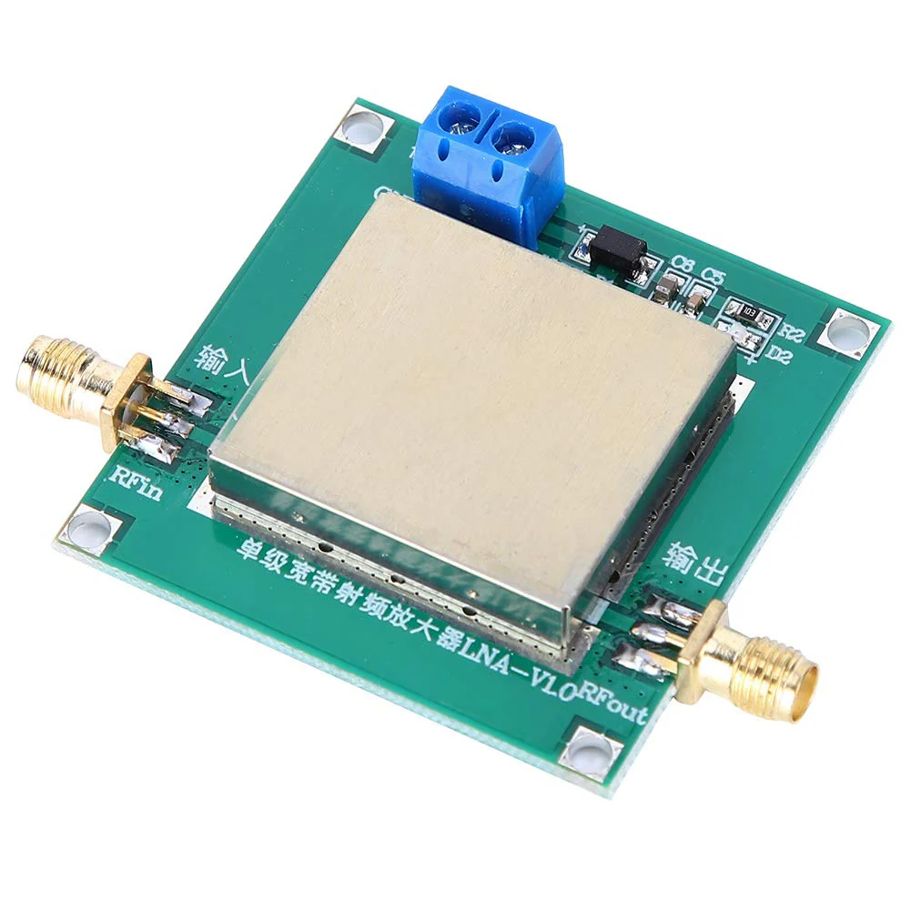 RF Amplifier, Low Noise RF Broadband Amplifier LNA (1-3000MHz Gain:20dB) 12V DC for Shortwave FM Broadcasting Remote Receiver - Image 3