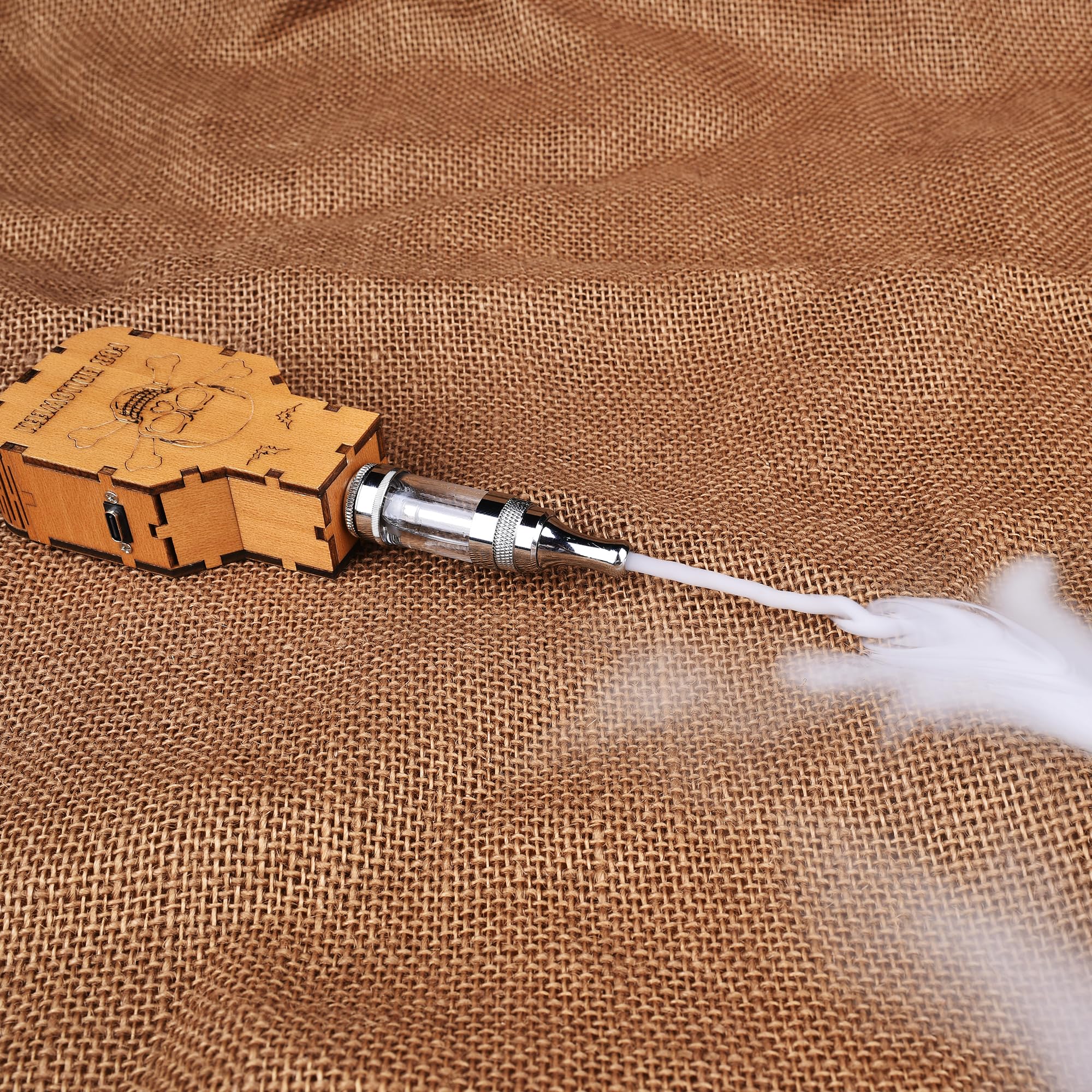 Rhomba Mini Smoke MachineSmoke Effect Machine - Role Play PropsSmoke Props - Skeleton Bottle - Image 5