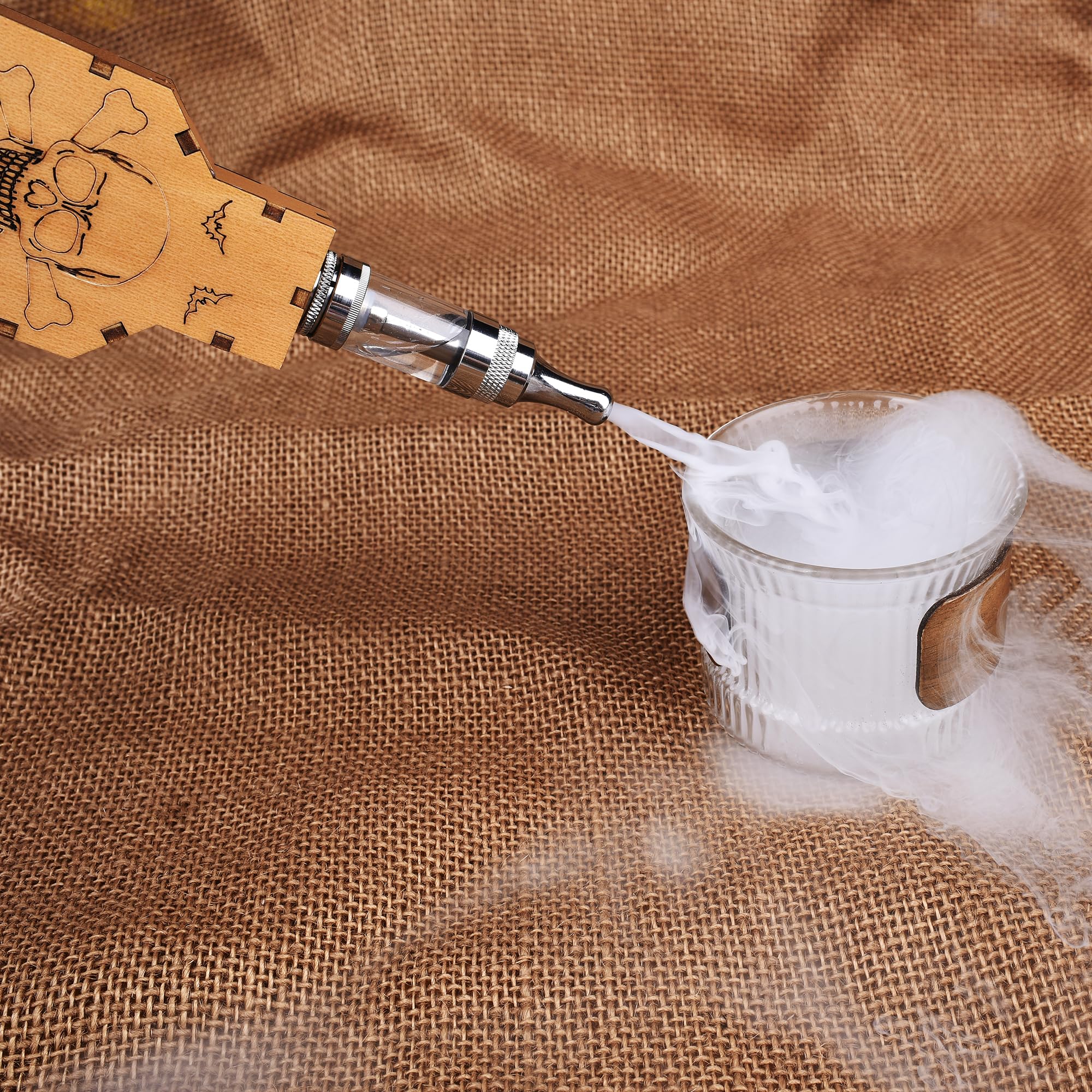Rhomba Mini Smoke MachineSmoke Effect Machine - Role Play PropsSmoke Props - Skeleton Bottle - Image 6