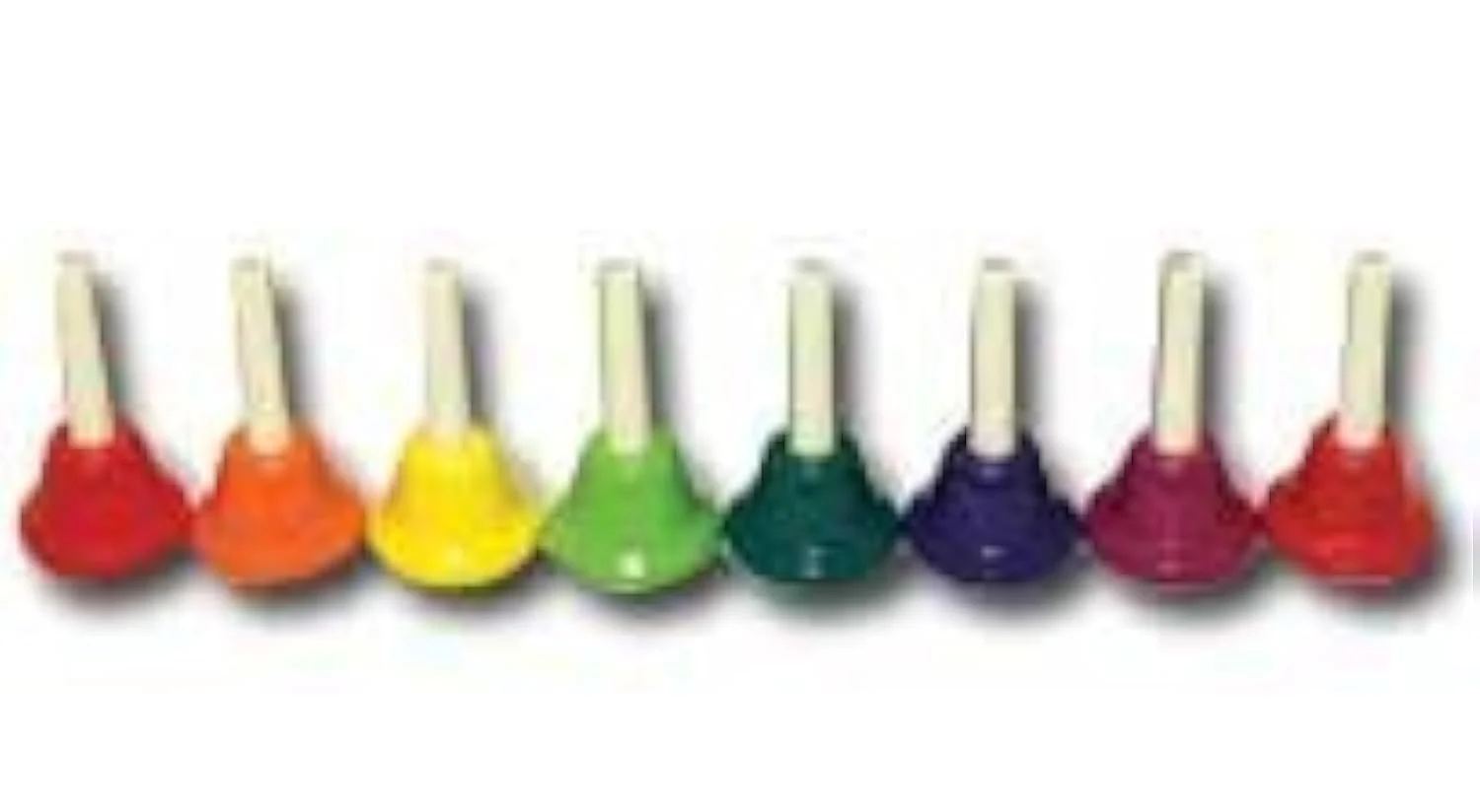 RHYTHM BAND Chroma-Notes 8-Note Diatonic Handbell Set - C Major - Image 3