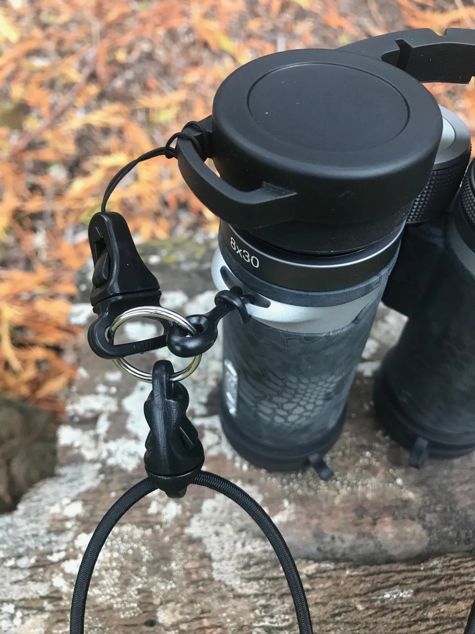 Rick Young Outdoors Binocular Lens Cover Attachment Hardware - Image 3