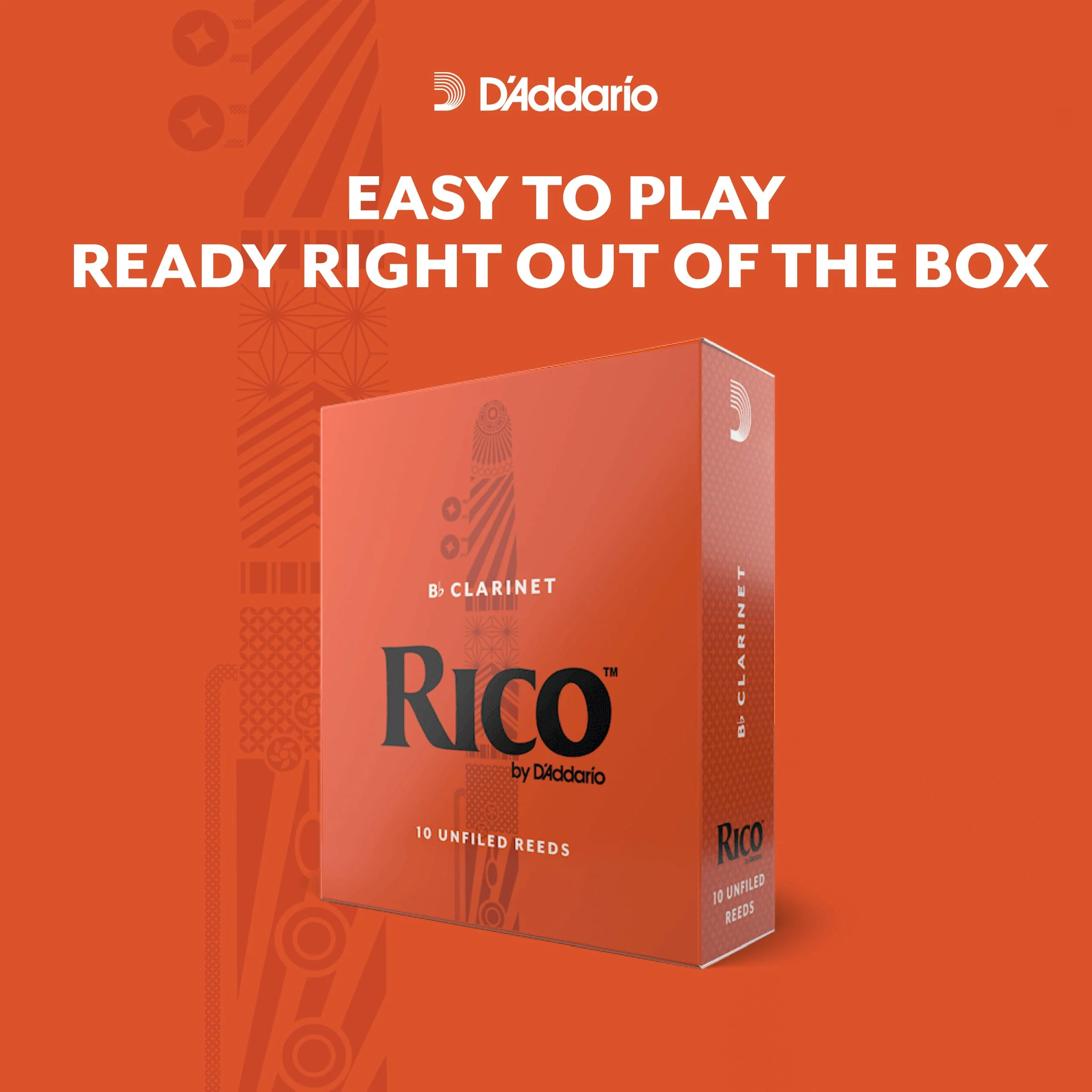 Rico Bb Clarinet Reeds - RCA0315 - Strength 1.5, 3-pack - Image 4