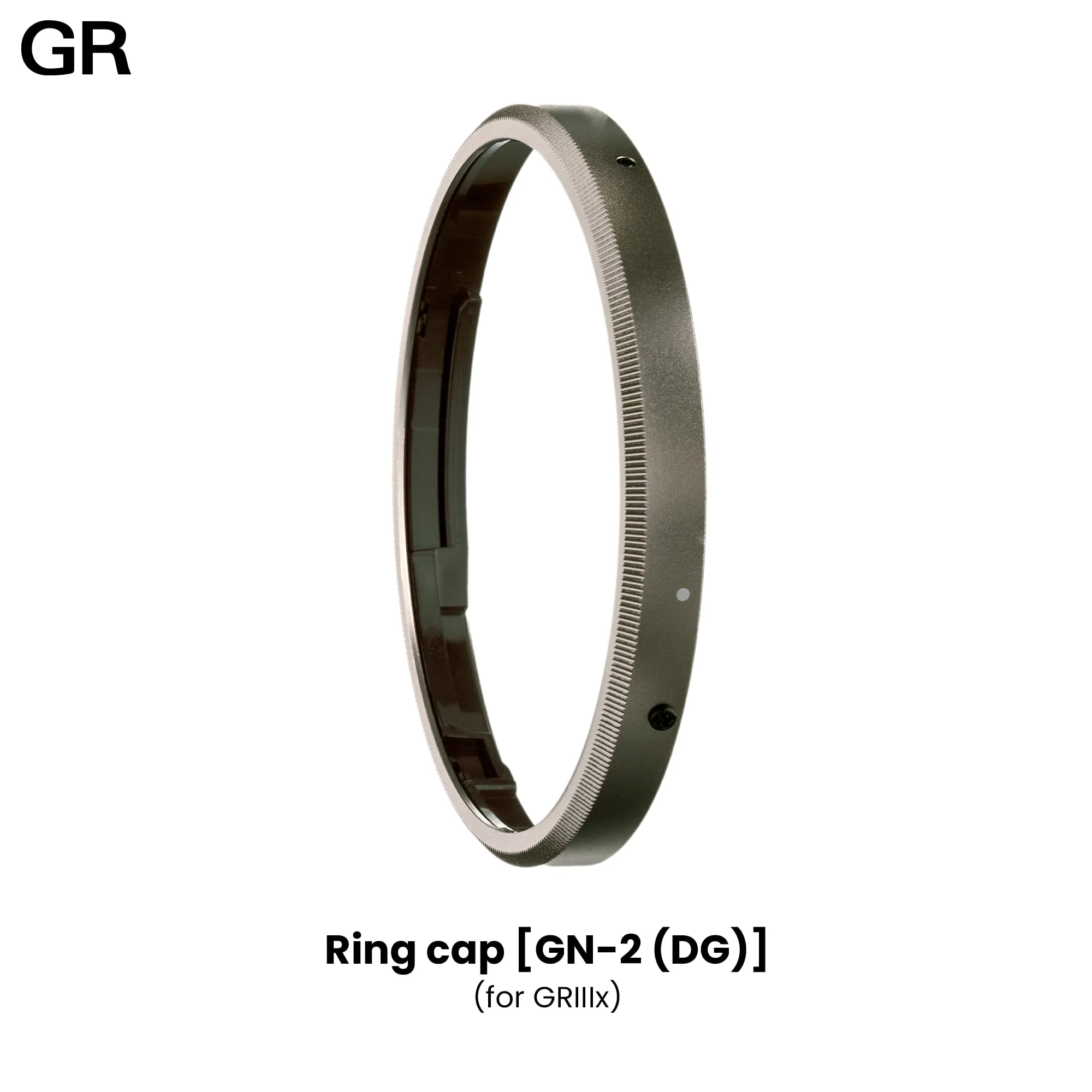 RICOH Ring Cap GN-2 (DG) Dark Gray [Compatible Models: GR IIIx] [Dark Gray Color with Metallic Finish] [Replacement Ring Cap to Dress up The Camera] 30492 - Image 5