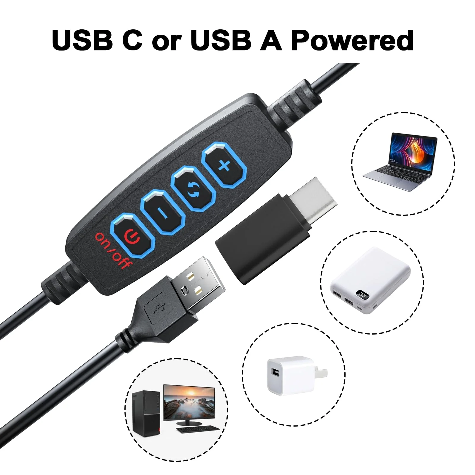 Ring Light Clip on Laptop Monitor, Webcam Light 10 Brightness Level Video Conference Lighting for Remote Working/Zoom Calls/Self Broadcasting/Live Streaming/Video Recording/TikTok Black - Image 4