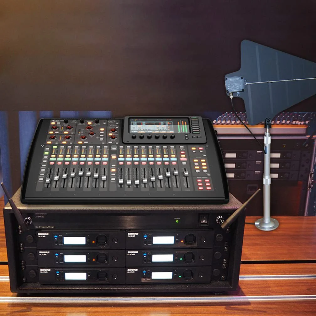 RK Rackmount Bracket Kit fit for QLXD4 Dual (2) Receivers Wireless System Mount on 1U Standard 19'' Rack Distribution - Image 4