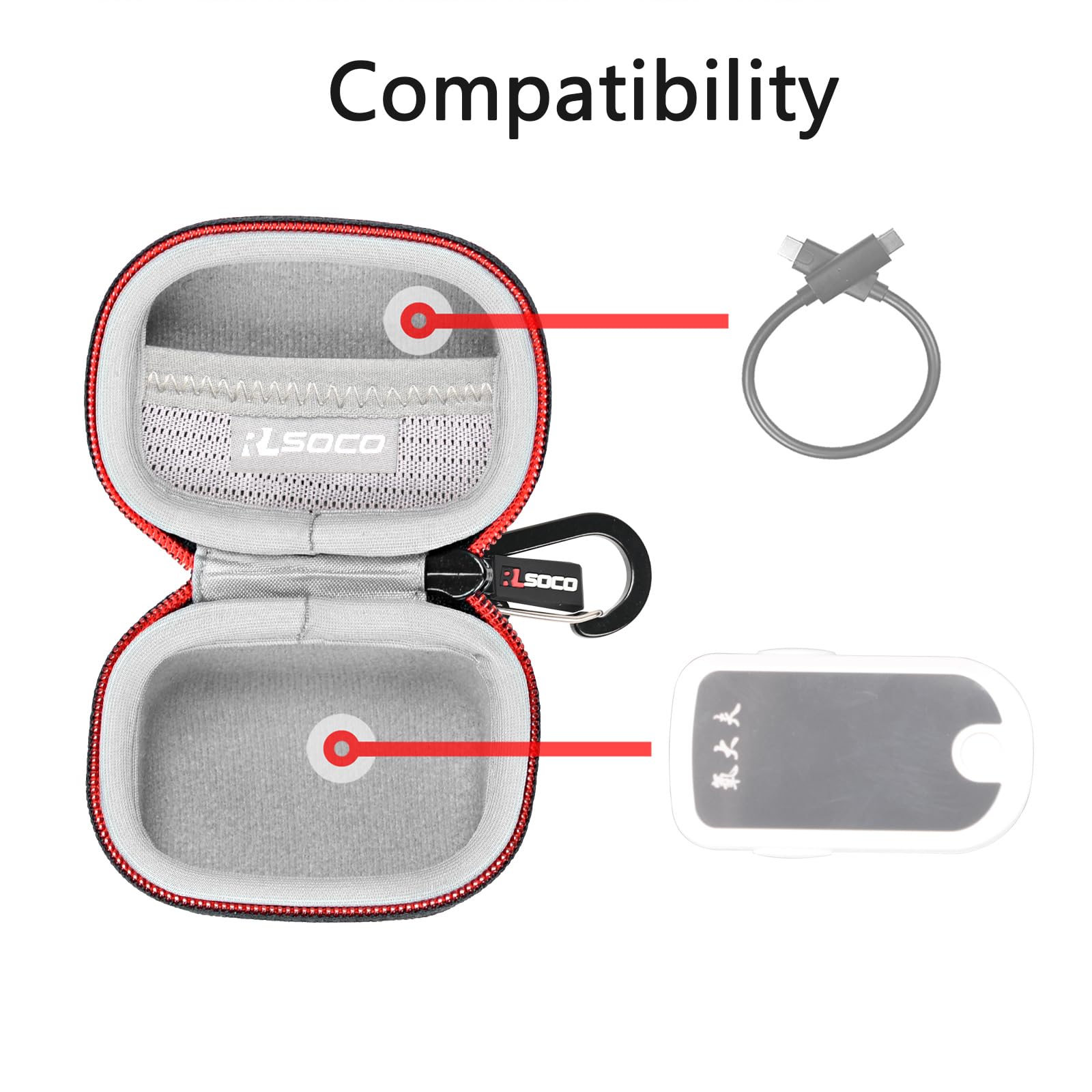 RLSOCO Bag for Pulox PO-200 Solo/PO-200A Solo/PO-100/PO-250 and More (Bag Only) - Image 4