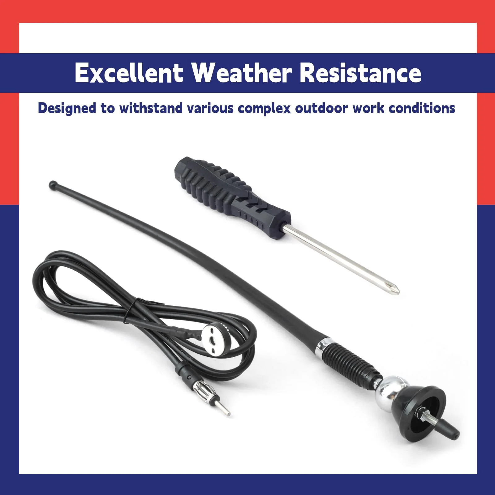 RMA60 Rubber Radio Antenna Replacement for John Deere for Kubota for Massey Ferguson for Yanmar Tractor - Image 7