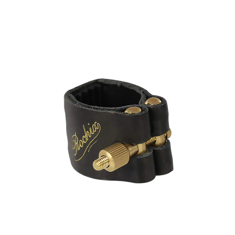 Rochix Genuine Leather Ligature and Plastic Cap for Bb Clarinet clarinet genuine leather ligature - Image 2