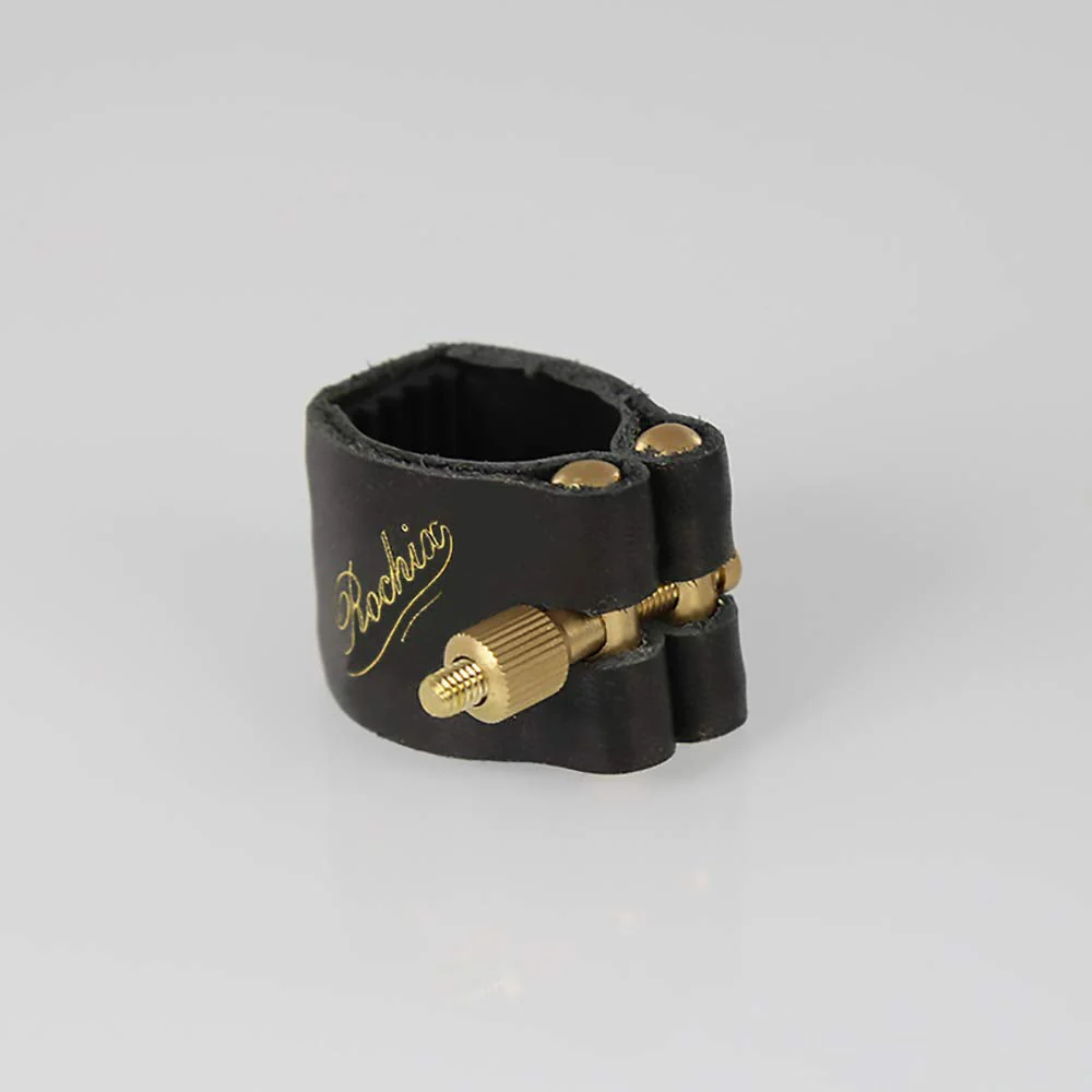 Rochix Genuine Leather Ligature and Plastic Cap for Bb Clarinet clarinet genuine leather ligature - Image 4