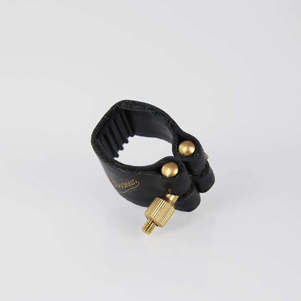 Rochix Genuine Leather Ligature and Plastic Cap for Bb Clarinet clarinet genuine leather ligature - Image 5