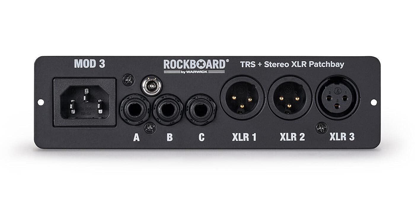 Rockboard RBO B MOD 3 V2 RockBoard Module 3 V2 with XLR, TRS for Vocal - Image 2