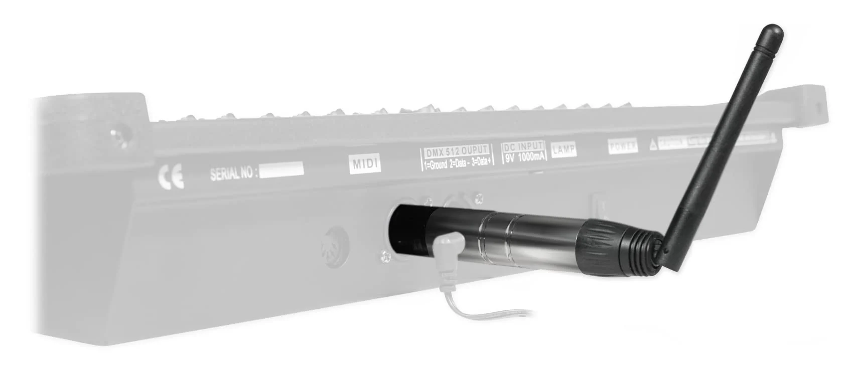 Rockville DMX-WTR 2.4GHz Wireless DMX Lighting Transmitter, 1968 Ft Range, 7 Group Control, 25 Receivers, GFSK Modulation, for DJs, Stage, and Event Lighting - Image 4
