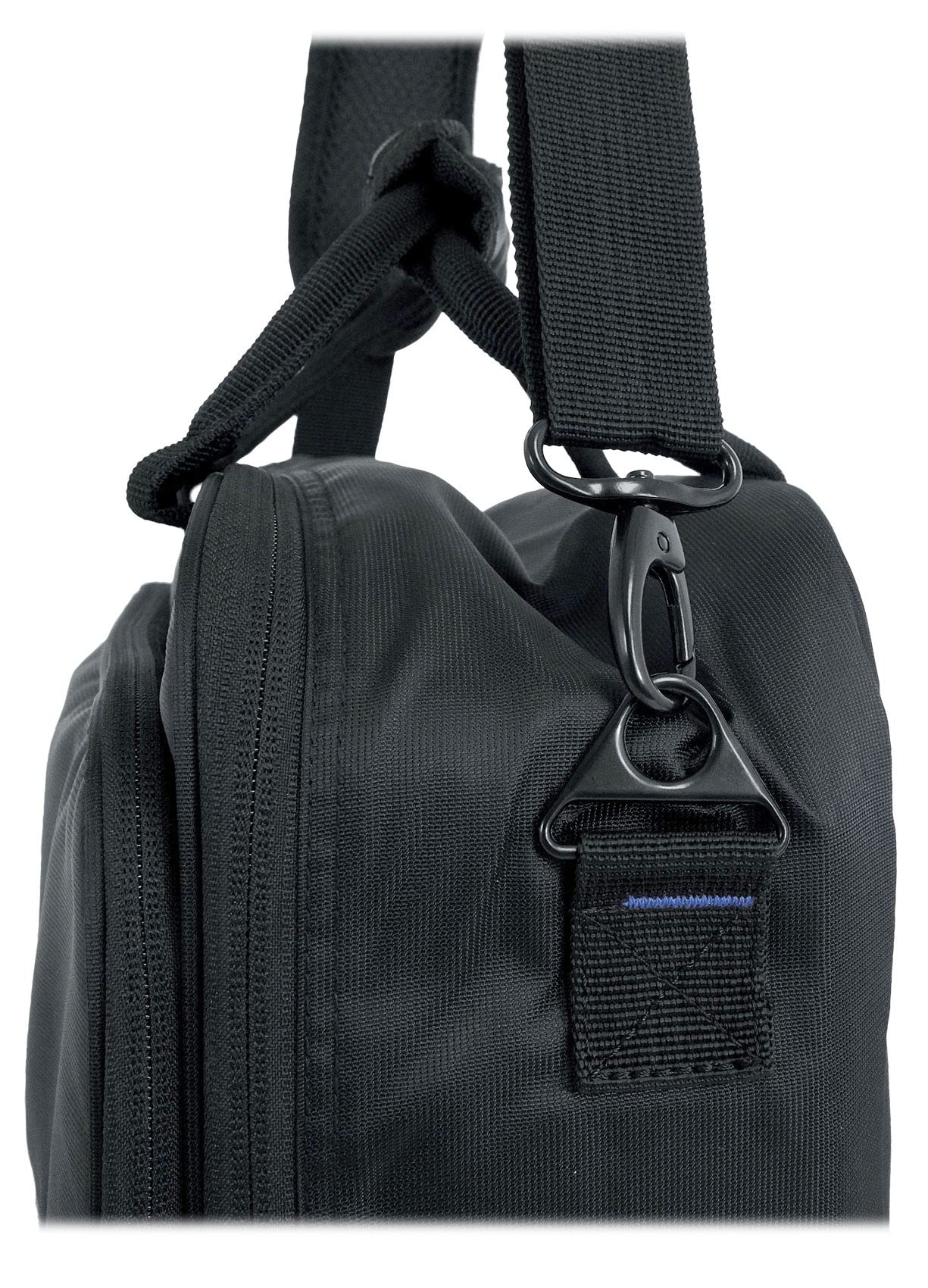 Rockville MB1313 DJ Gear Mixer Bag Case 13 x 13 x 6 Inches, Dual-Layer Foam Padding, YKK Zippers, Front Pocket, Adjustable Strap, for Mixers, Controllers, FX Pedals - Image 8