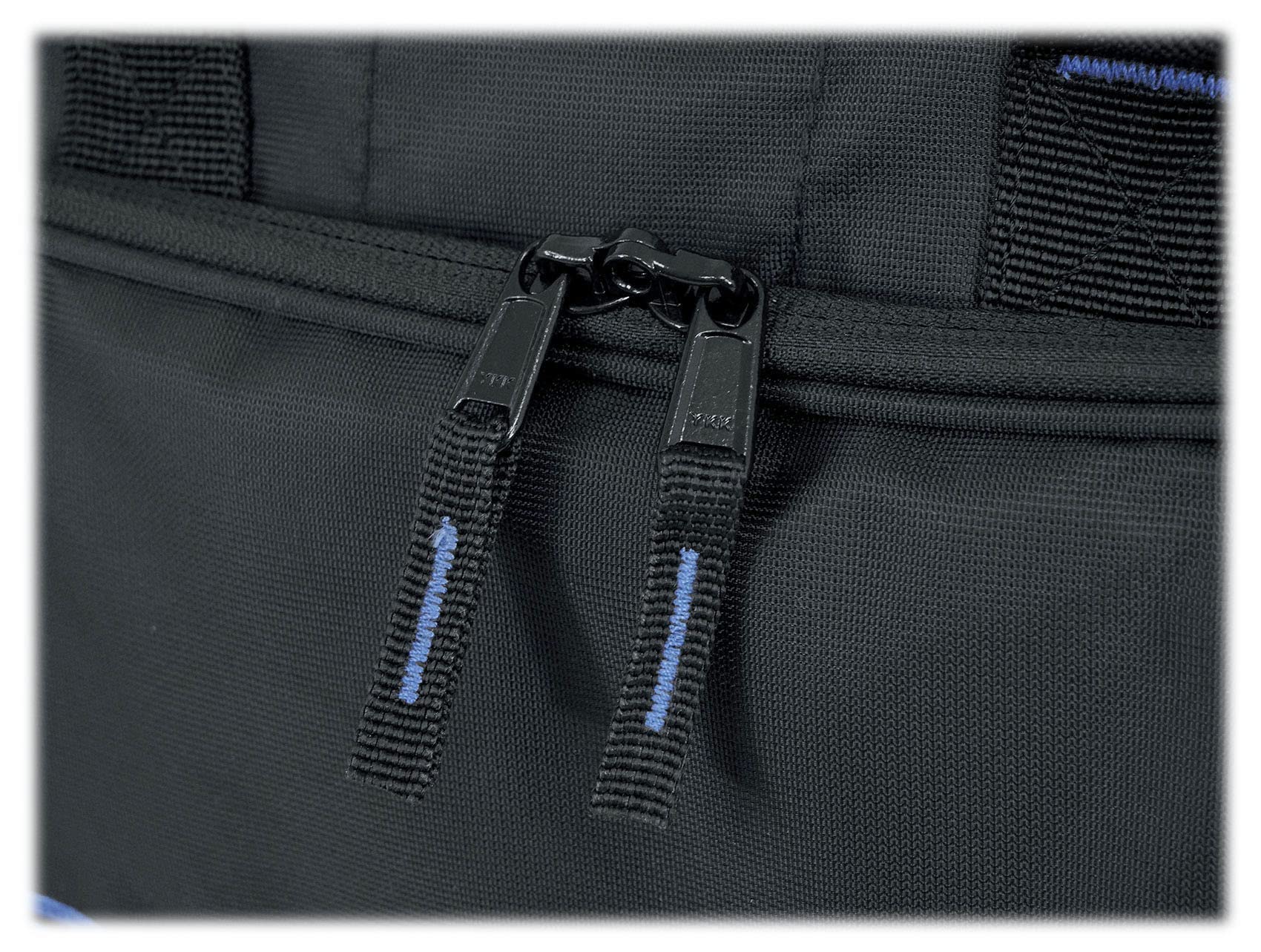 Rockville MB1313 DJ Gear Mixer Bag Case 13 x 13 x 6 Inches, Dual-Layer Foam Padding, YKK Zippers, Front Pocket, Adjustable Strap, for Mixers, Controllers, FX Pedals - Image 9
