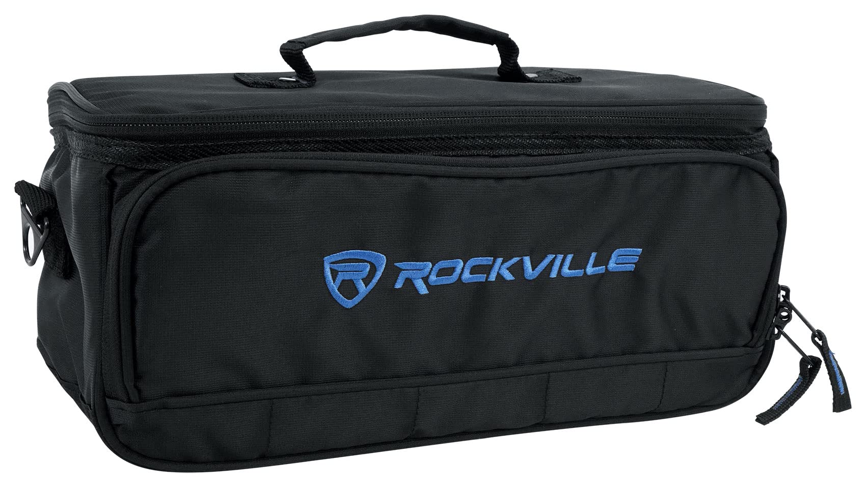 Rockville MB147 DJ Gear Mixer Gig Bag Case 14x7x6.5 Inches + 13" Laptop Pocket, Dual Foam Padding, Rugged Nylon, for DJs and Musicians - Image 3