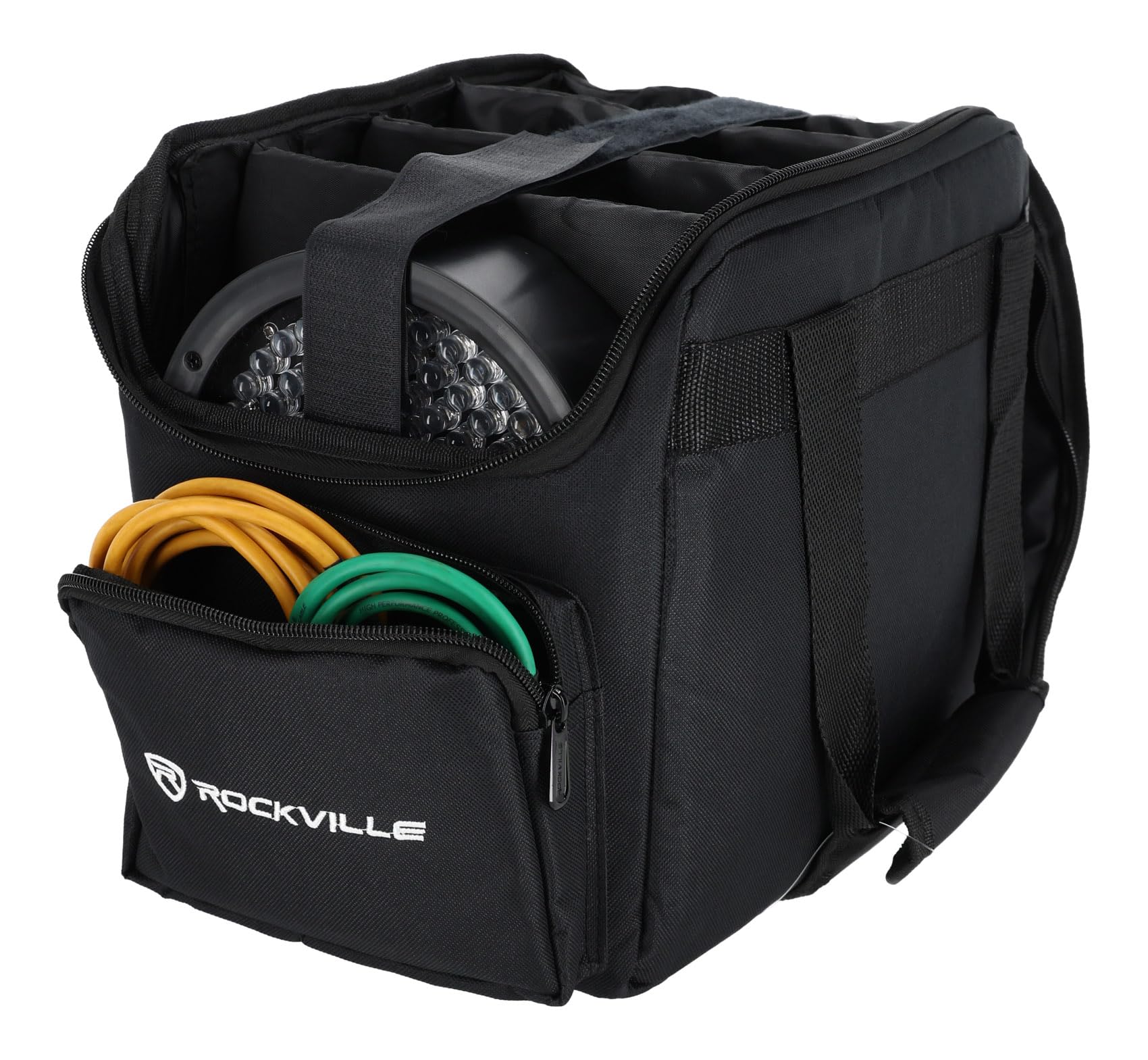 Rockville RLB25 Lighting Bag for (4) Par Lights SlimPAR 64 or RGBA + Controller - Image 6