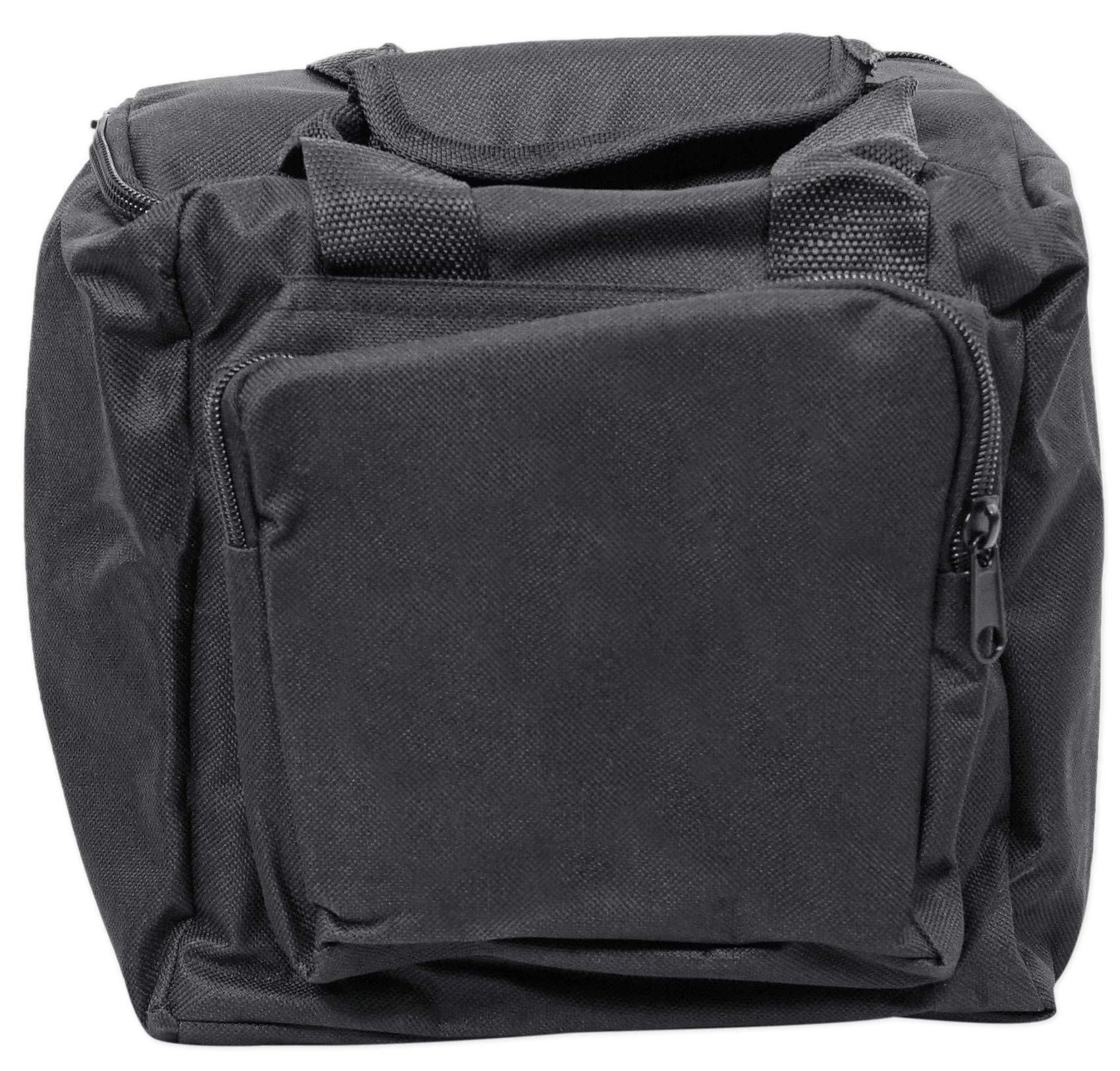 Rockville RLB90 Universal Travel Bag for 2 Slim LED Par Lights, Controller and Cables, Extra-Thick Padding, Removable Dividers, Zippered Pockets, for DJs and Mobile Entertainers - Image 4